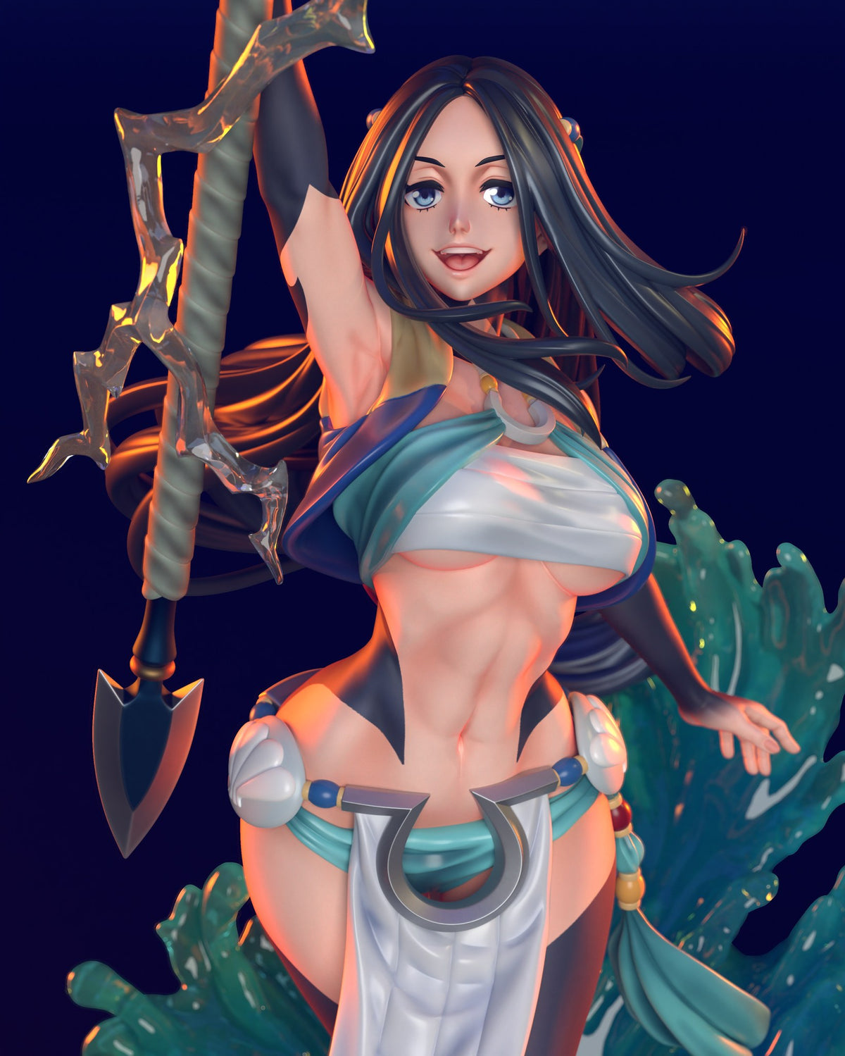 Sadeena resin figure