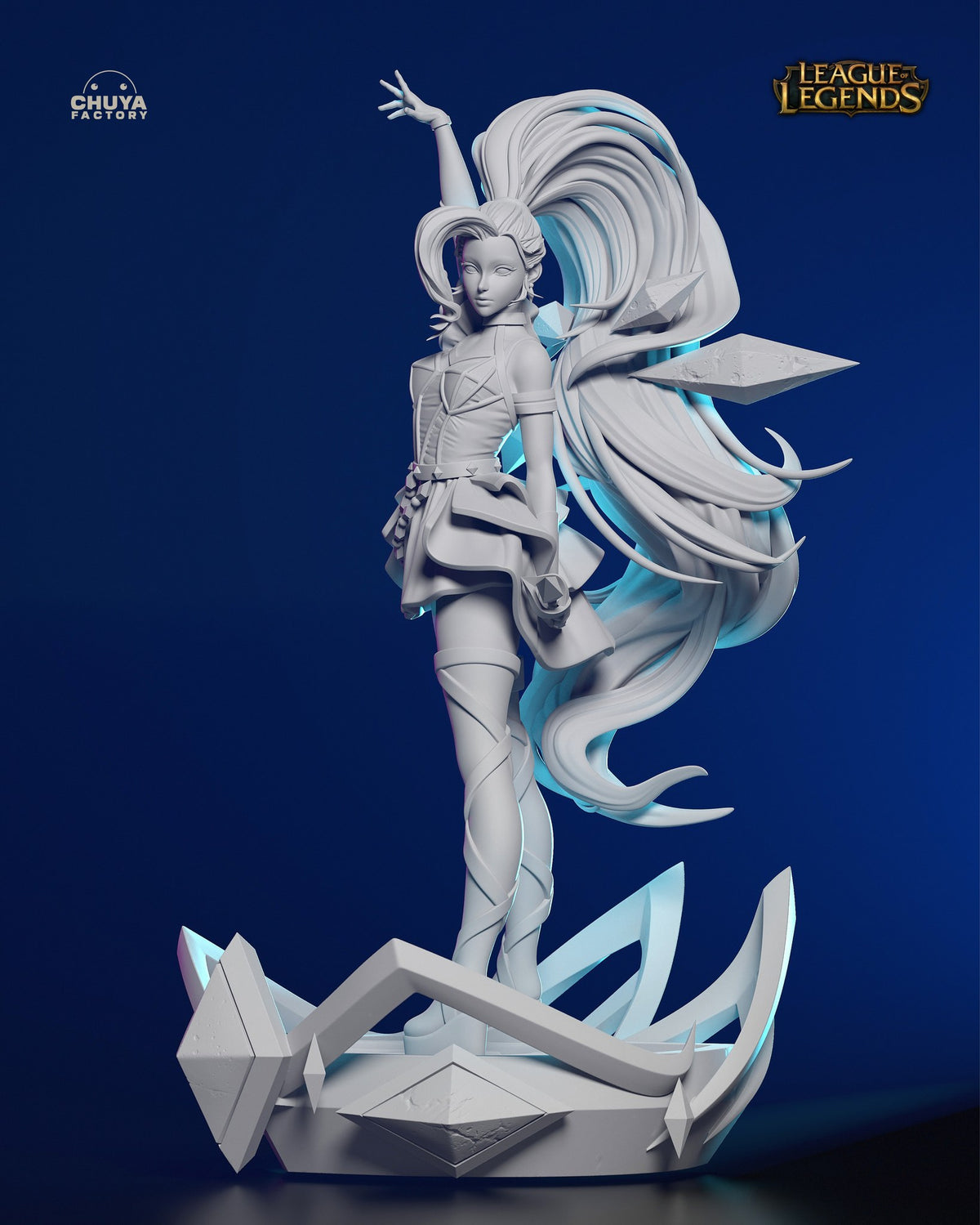 Seraphine resin figure