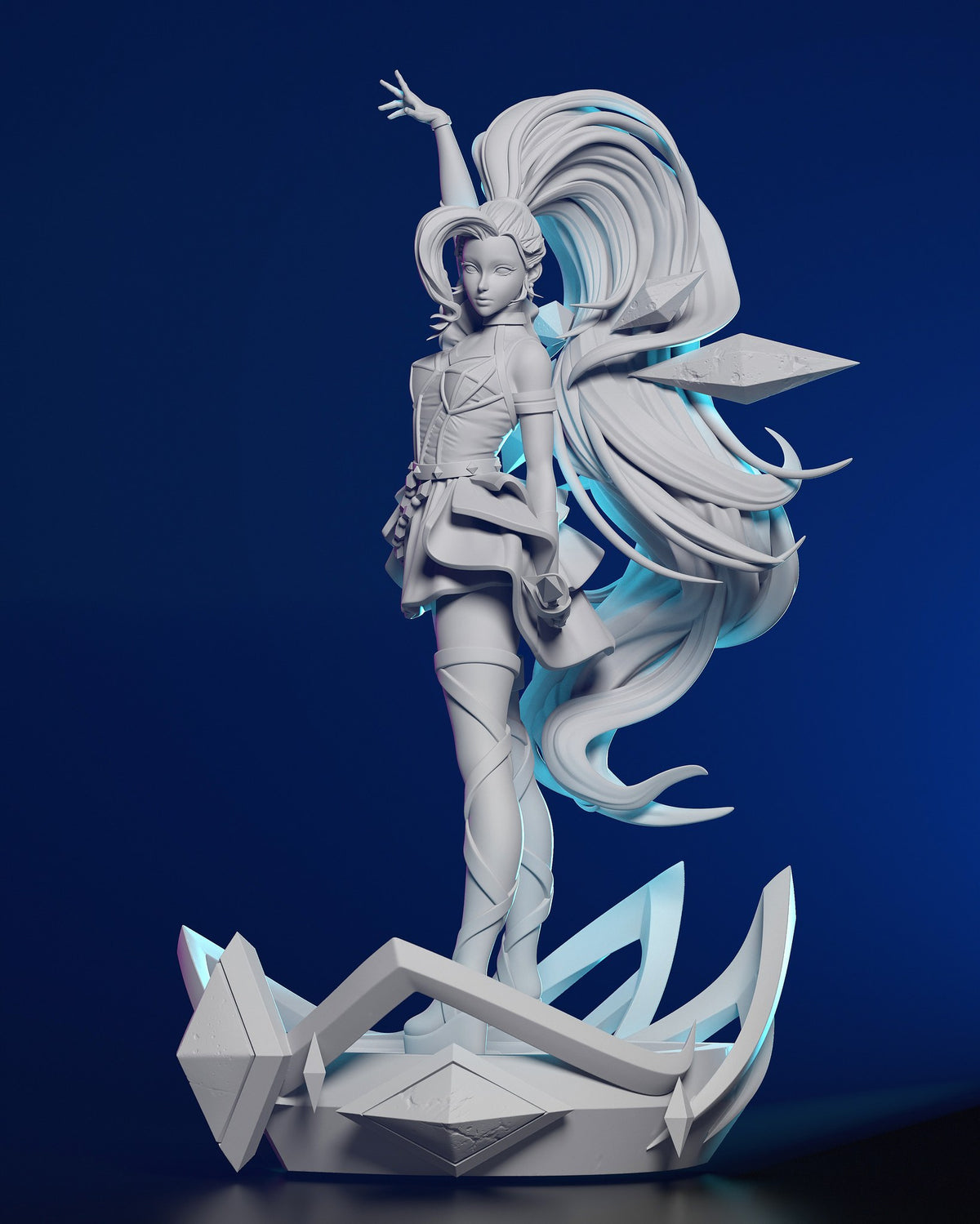 Seraphine resin figure