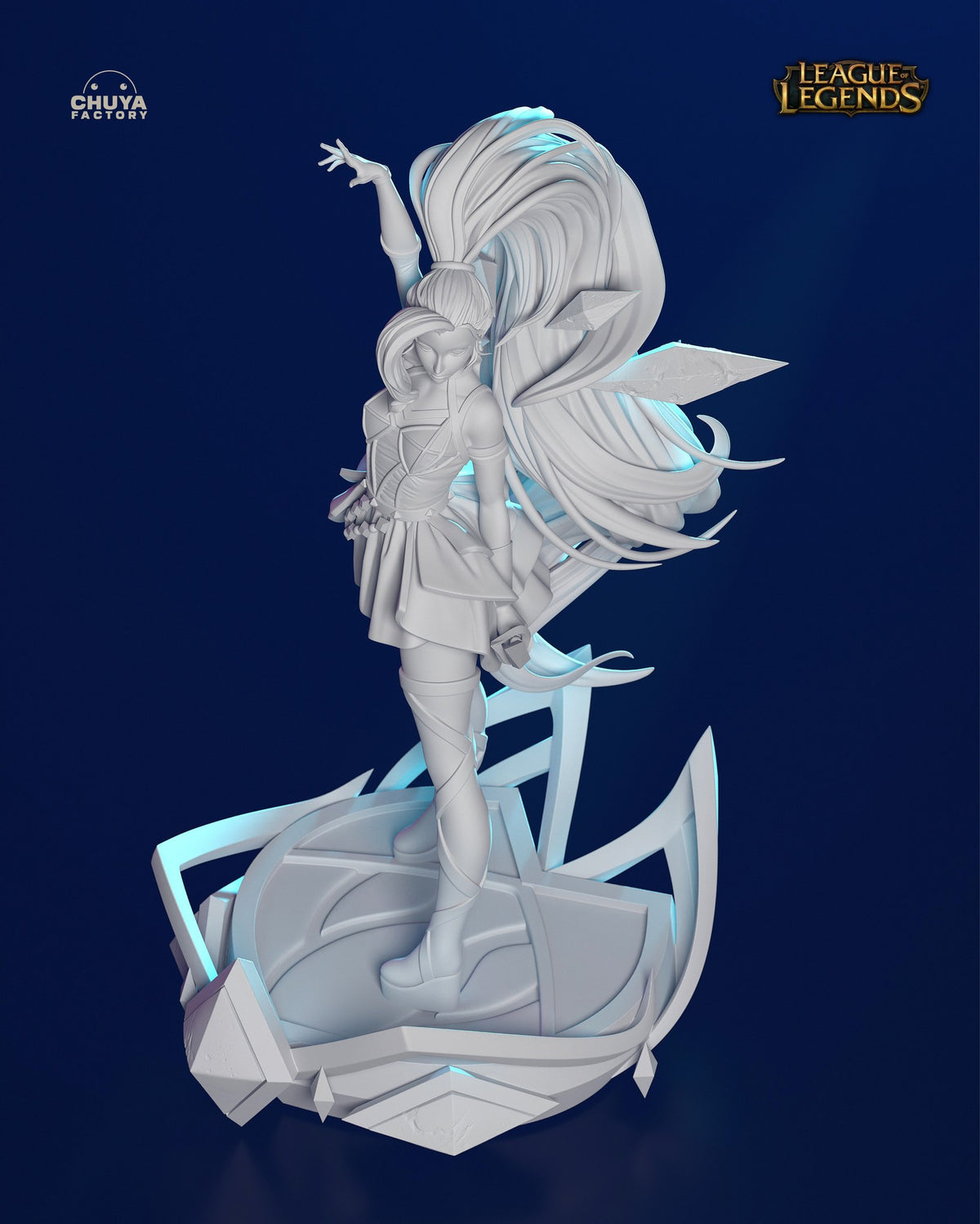 Seraphine resin figure