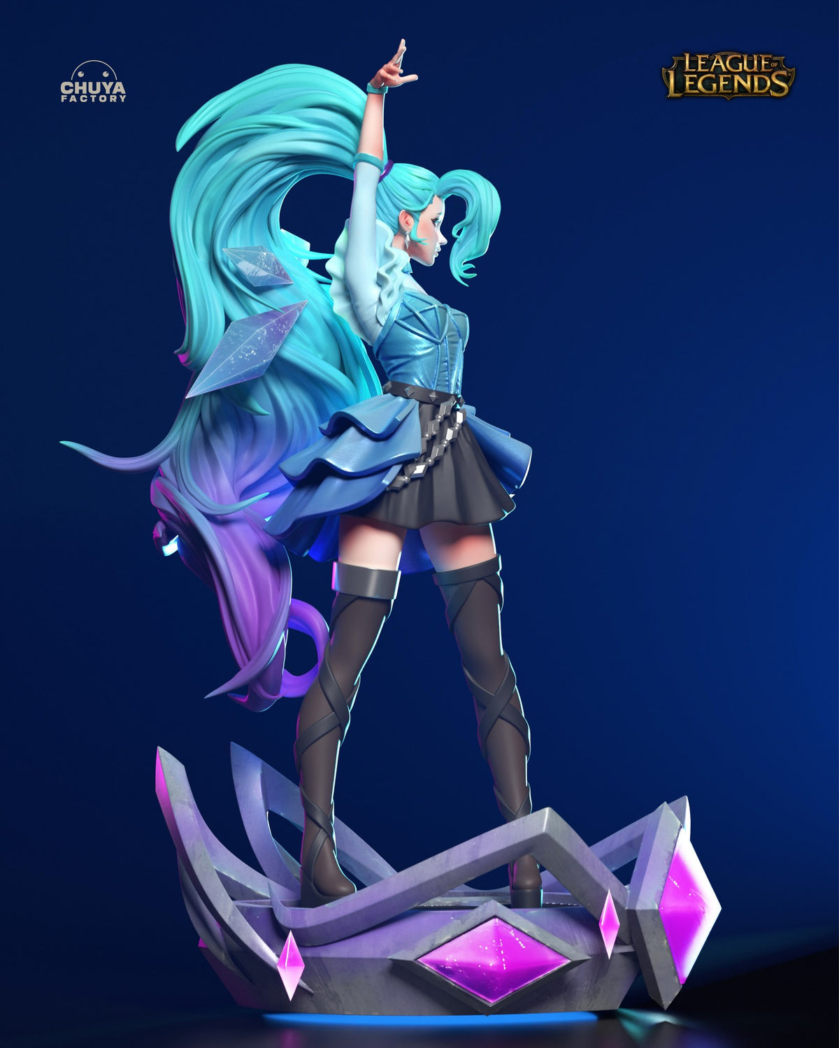 Seraphine resin figure
