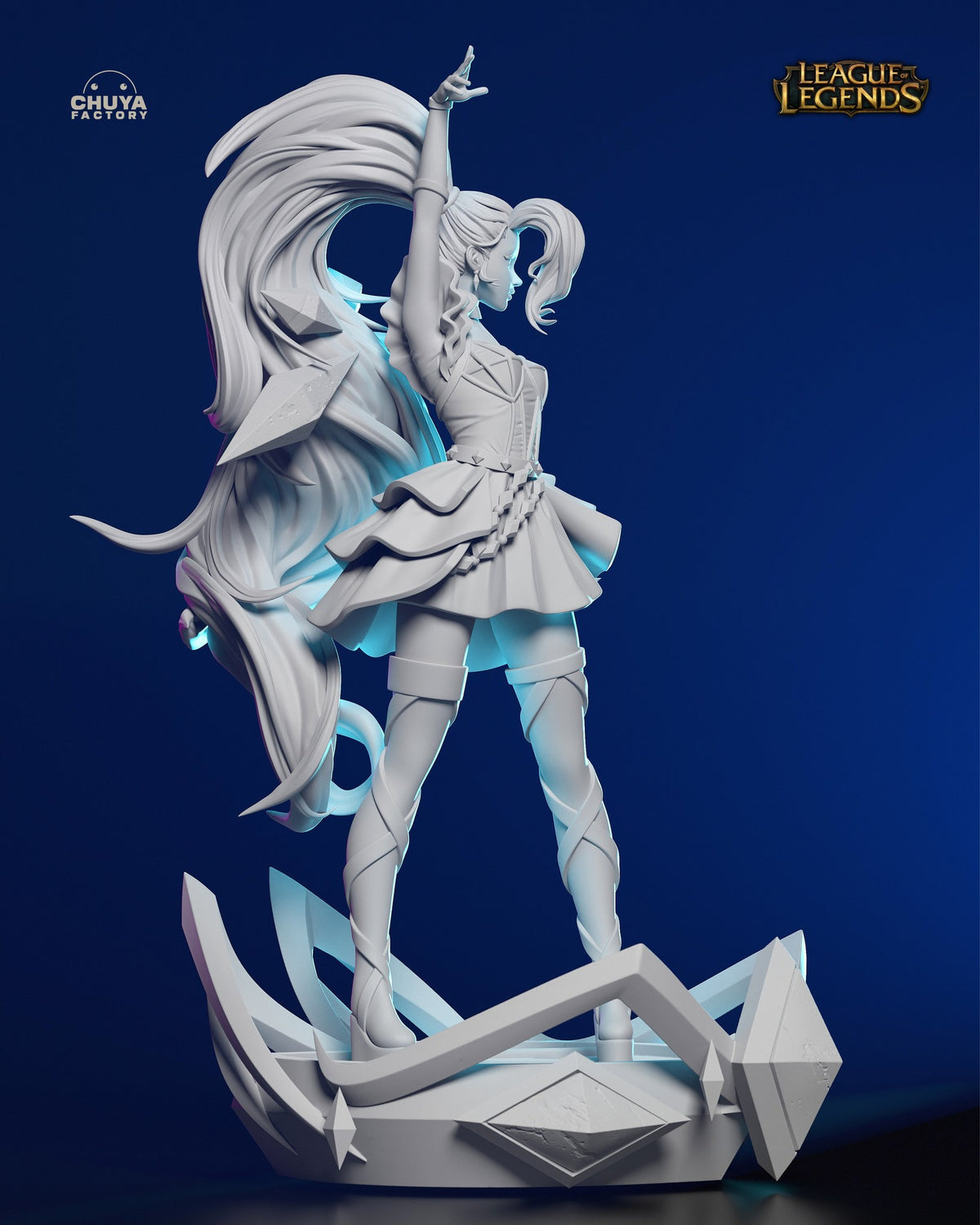 Seraphine resin figure