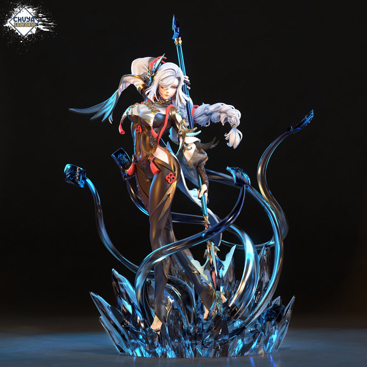 Shenhe resin figure