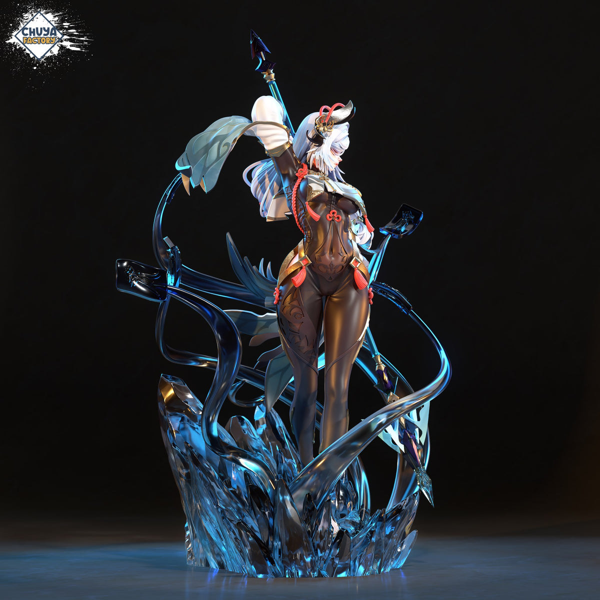 Shenhe resin figure