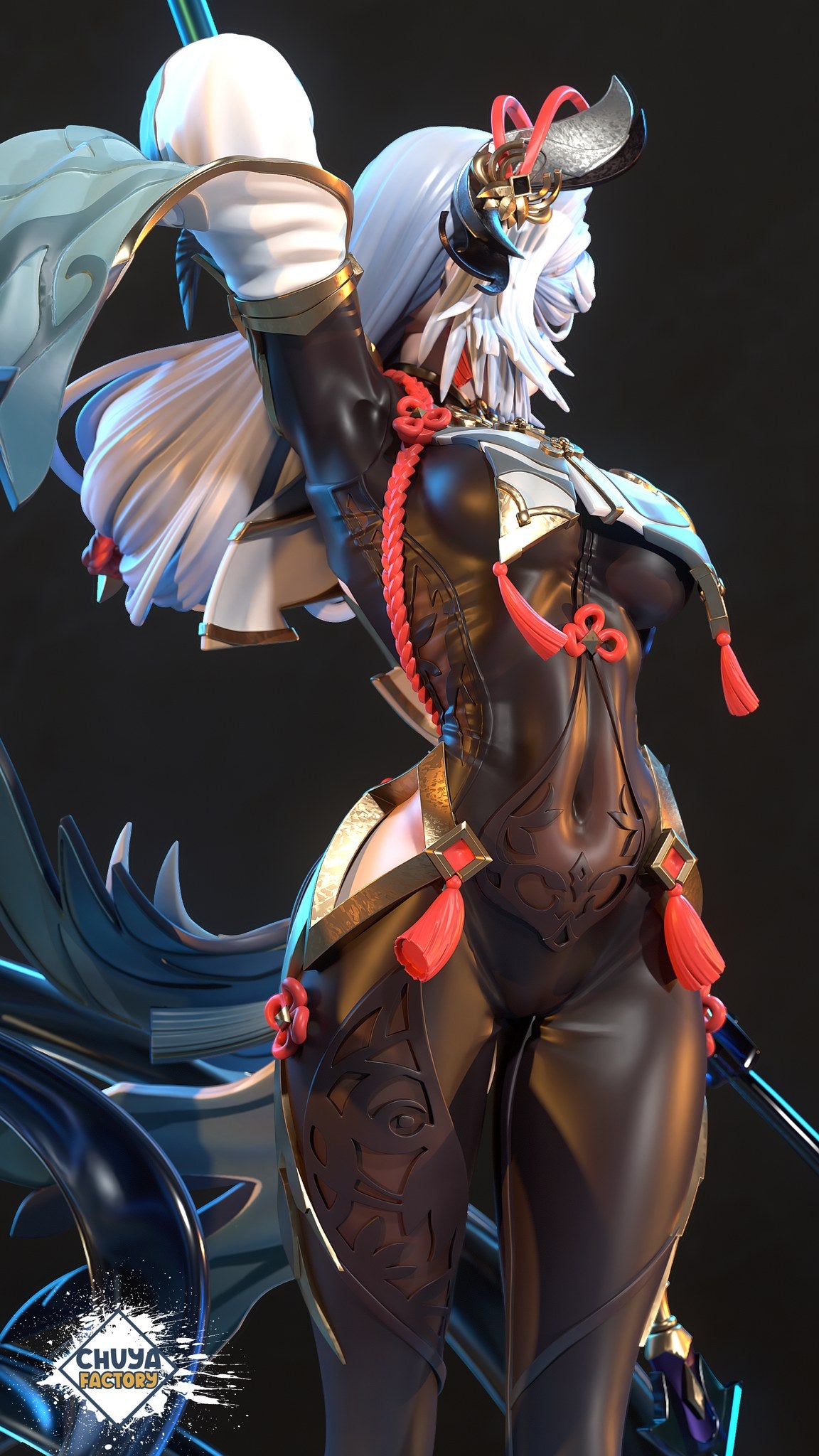 Shenhe resin figure