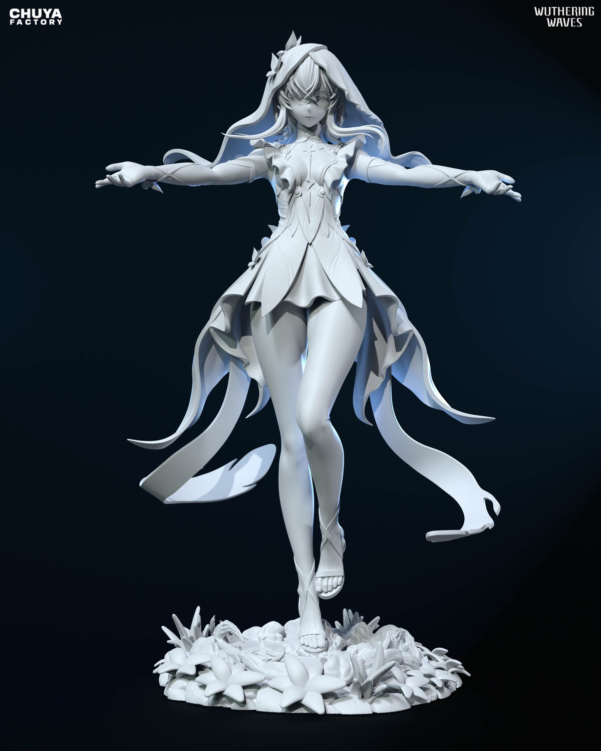 Shorekeeper resin figure