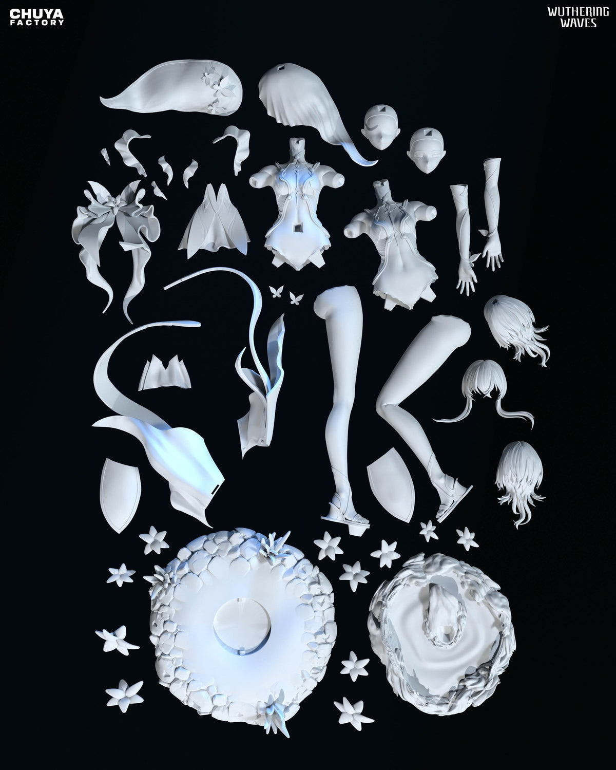 Shorekeeper resin figure