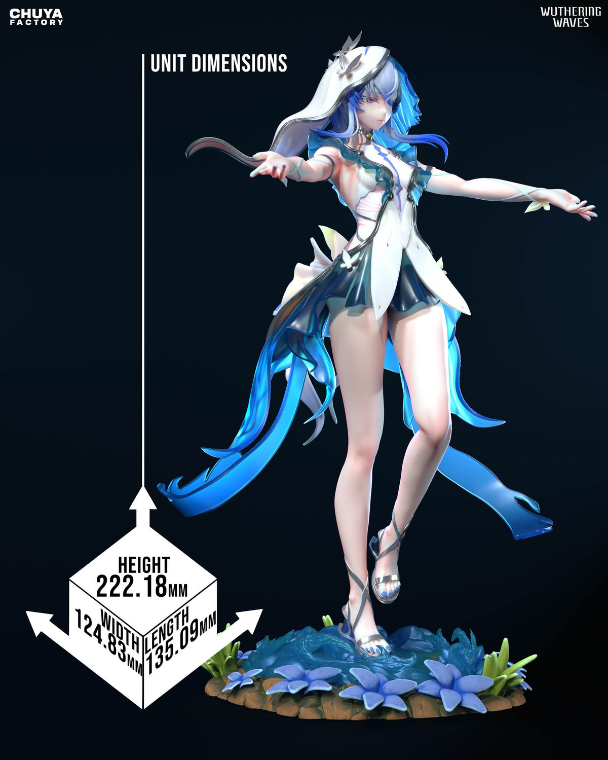 Shorekeeper resin figure