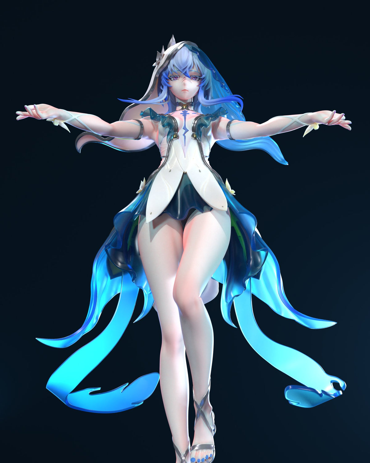Shorekeeper resin figure