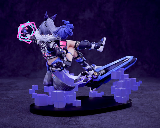 Silver Wolf resin figure