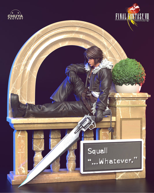 Squall resin figure