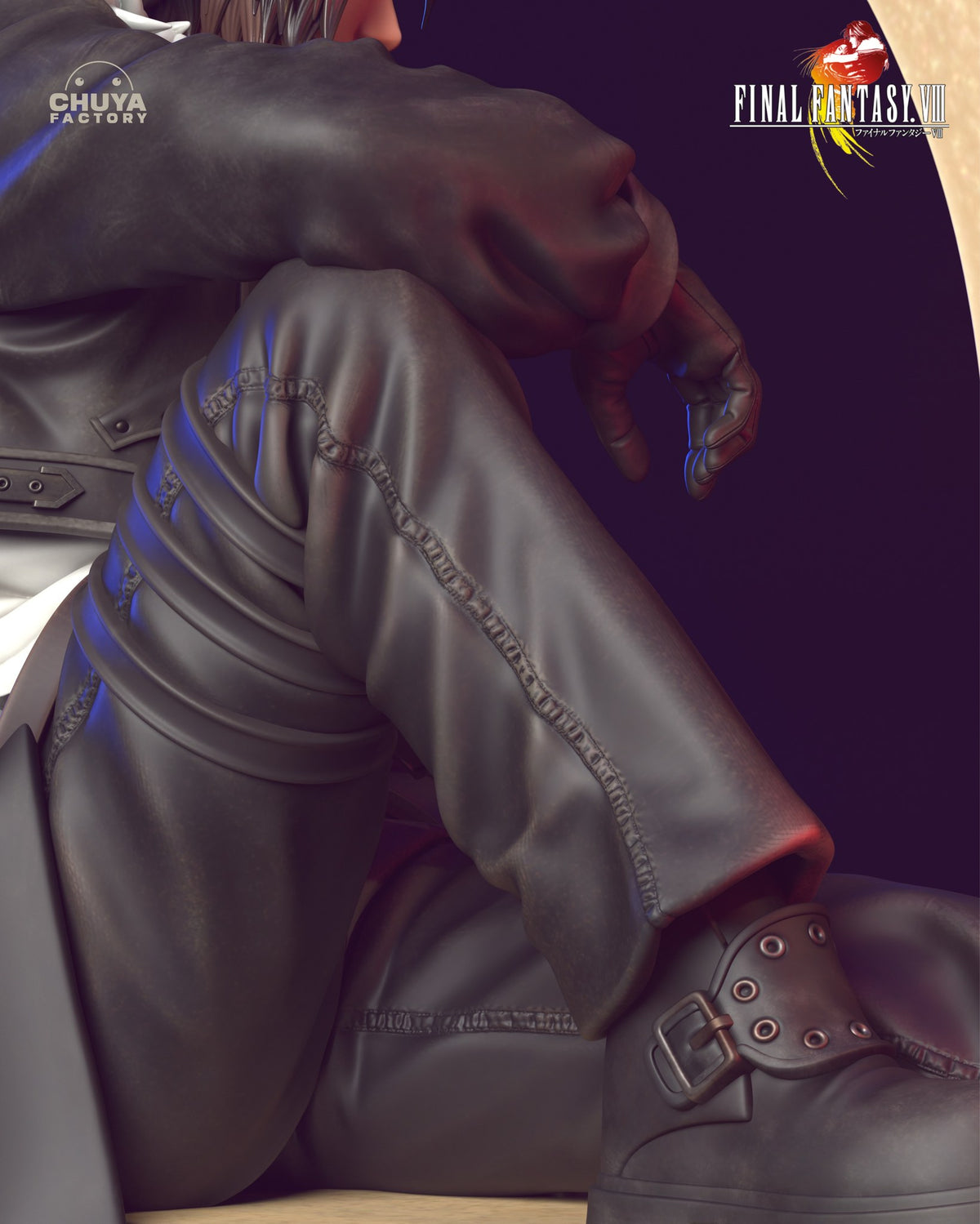 Squall resin figure