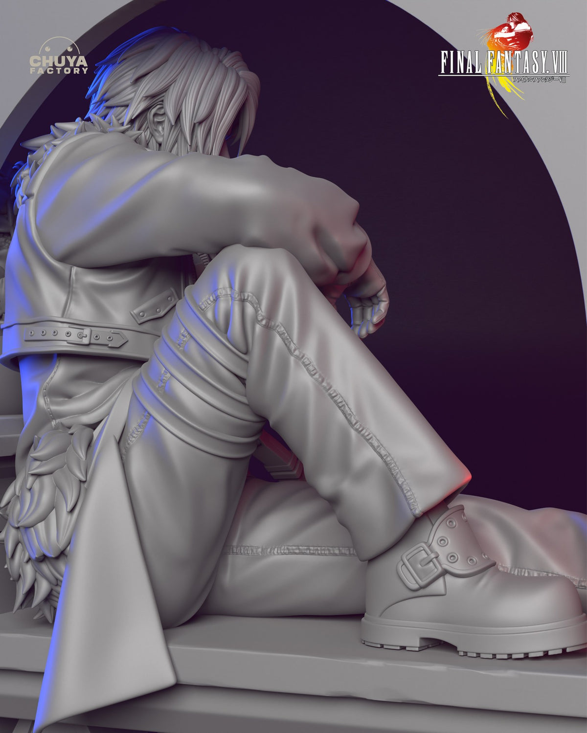 Squall resin figure