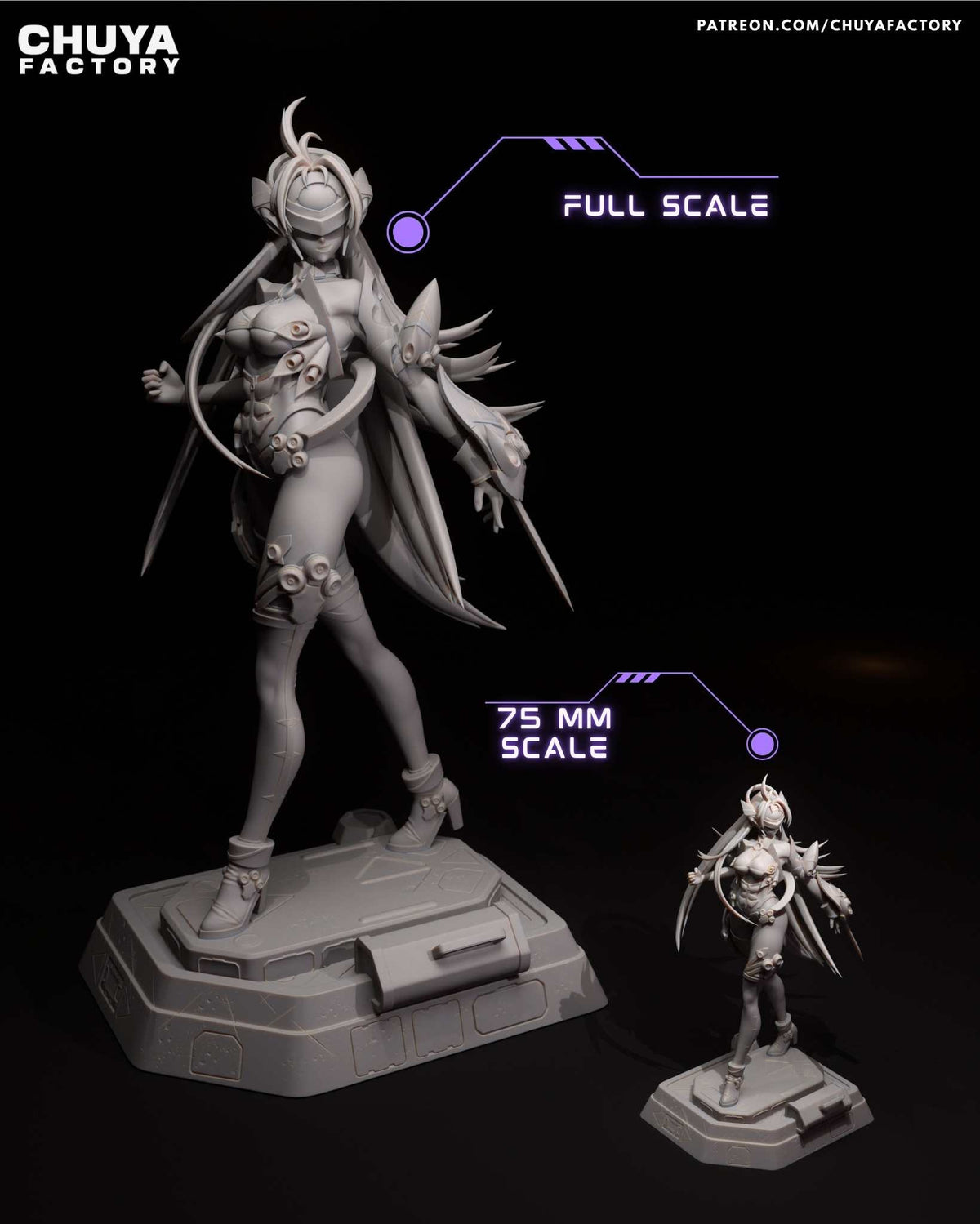 T-Elos the Crimson Antithesis resin figure
