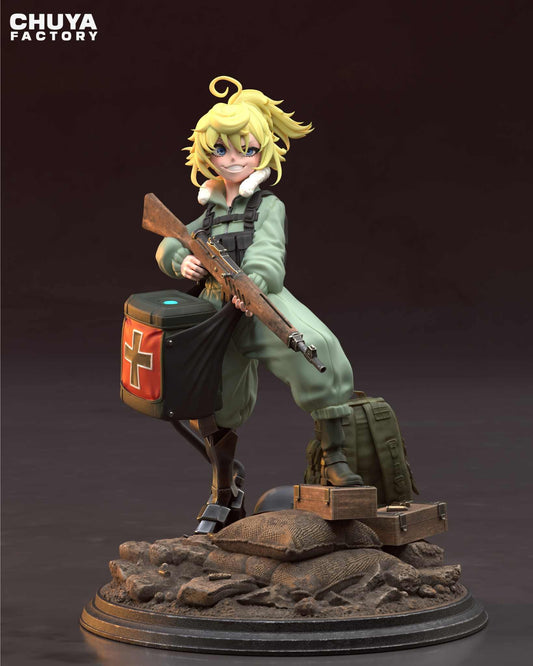 Tanya Degurechaff resin figure