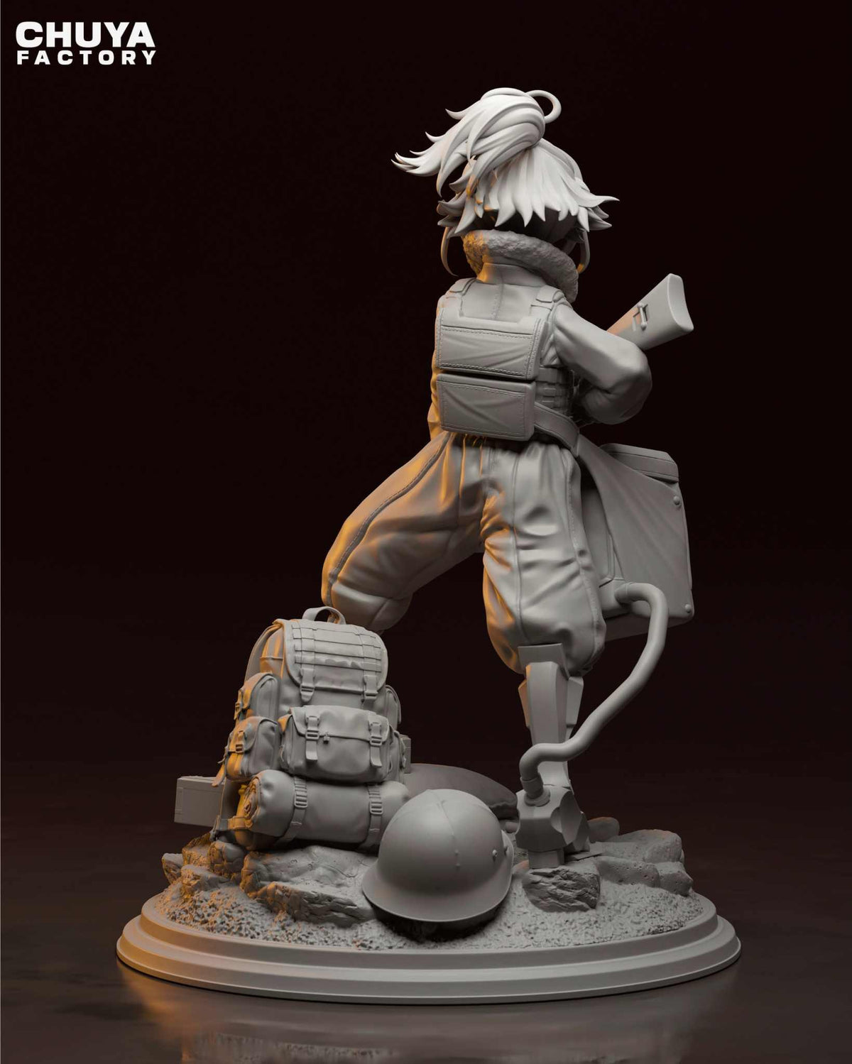 Tanya Degurechaff resin figure