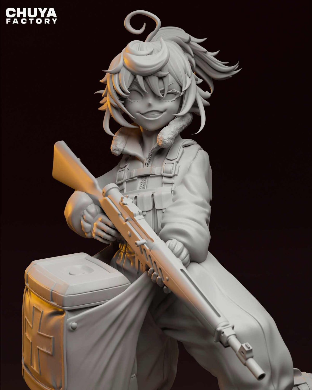Tanya Degurechaff resin figure