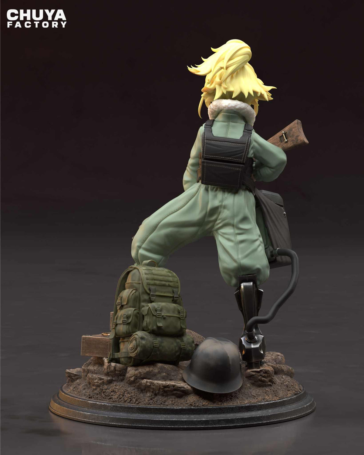 Tanya Degurechaff resin figure