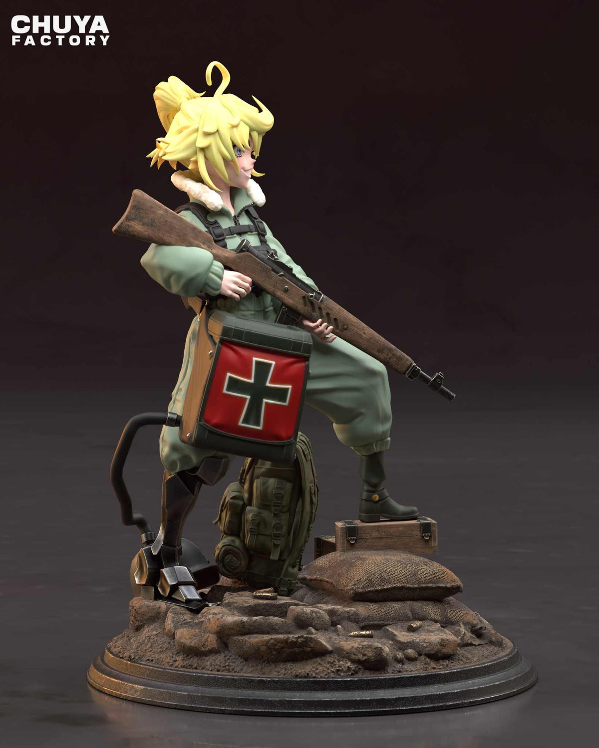 Tanya Degurechaff resin figure