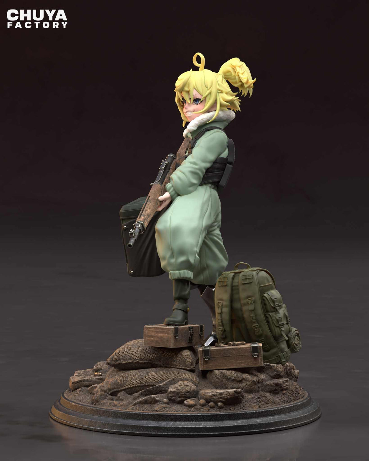 Tanya Degurechaff resin figure