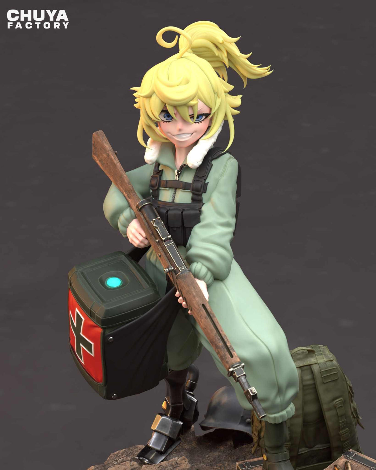Tanya Degurechaff resin figure