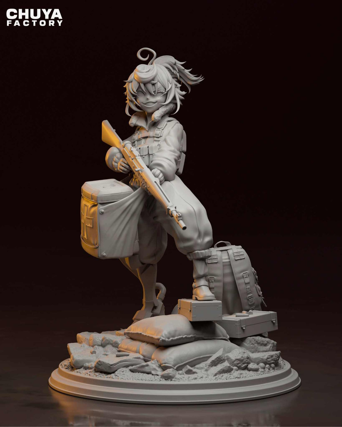 Tanya Degurechaff resin figure