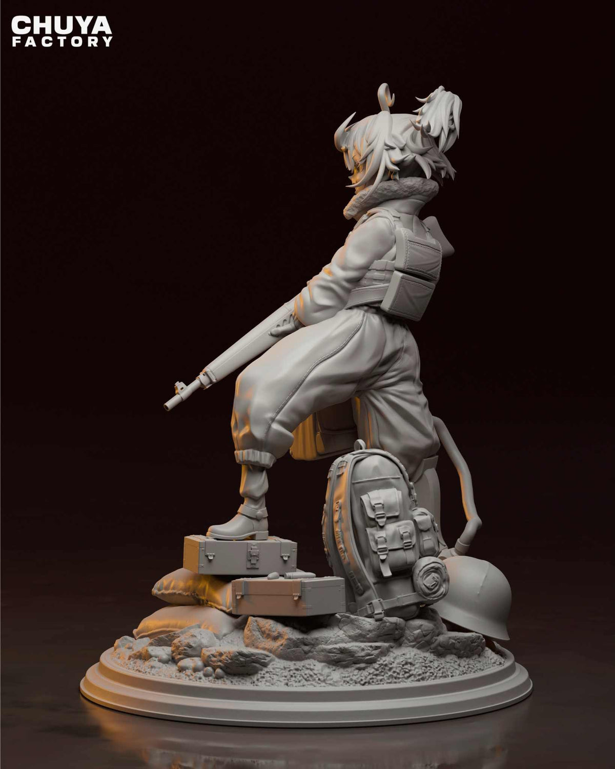 Tanya Degurechaff resin figure