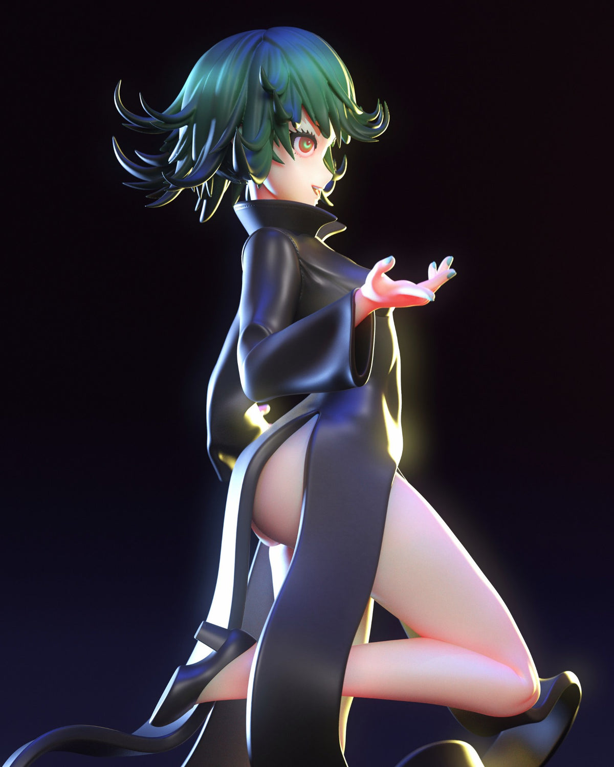 Tatsumaki resin figure