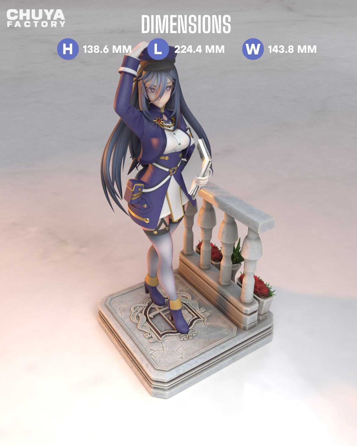 Vladilena Milize resin figure