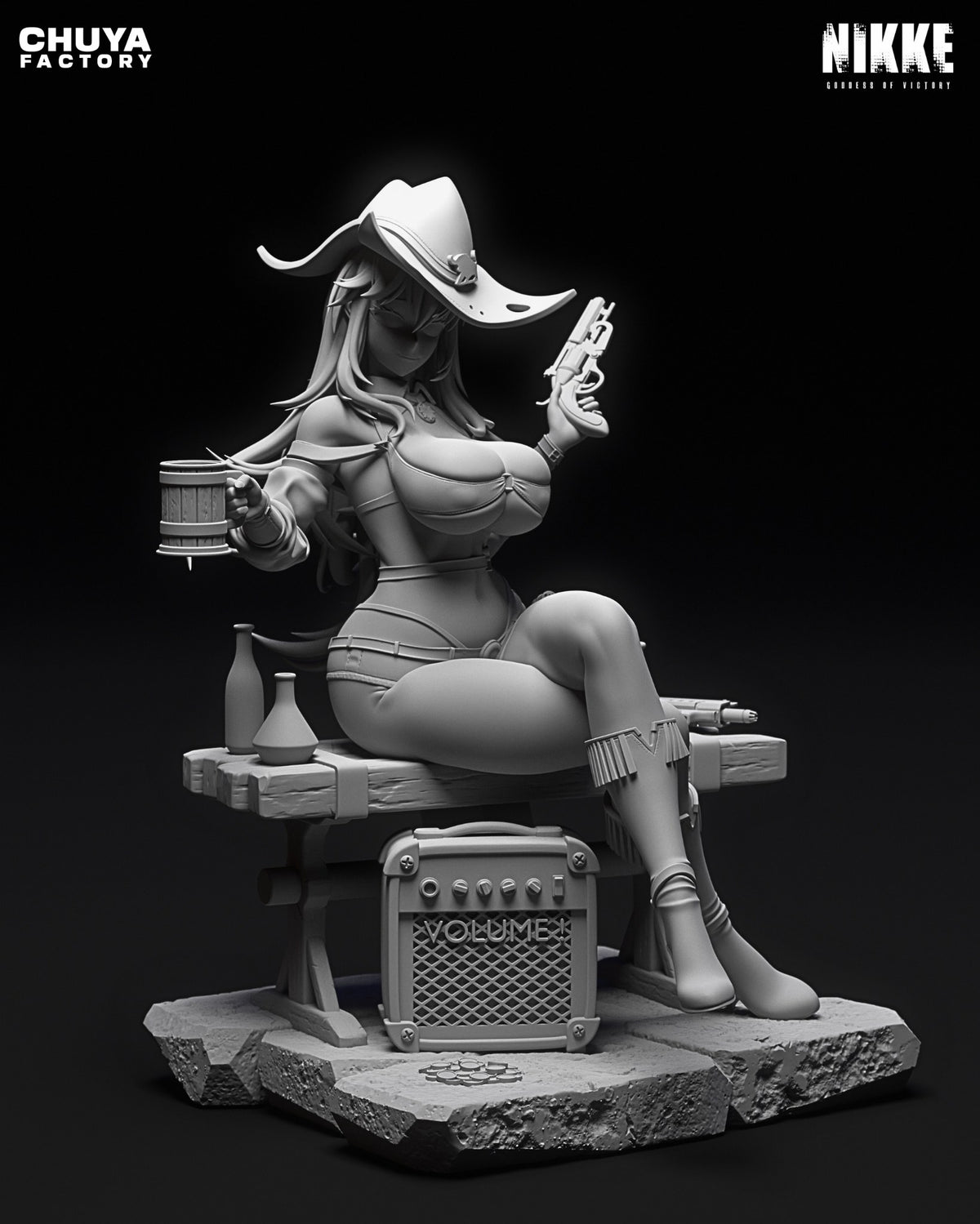 Volume (Cowgirl Edition) resin figure