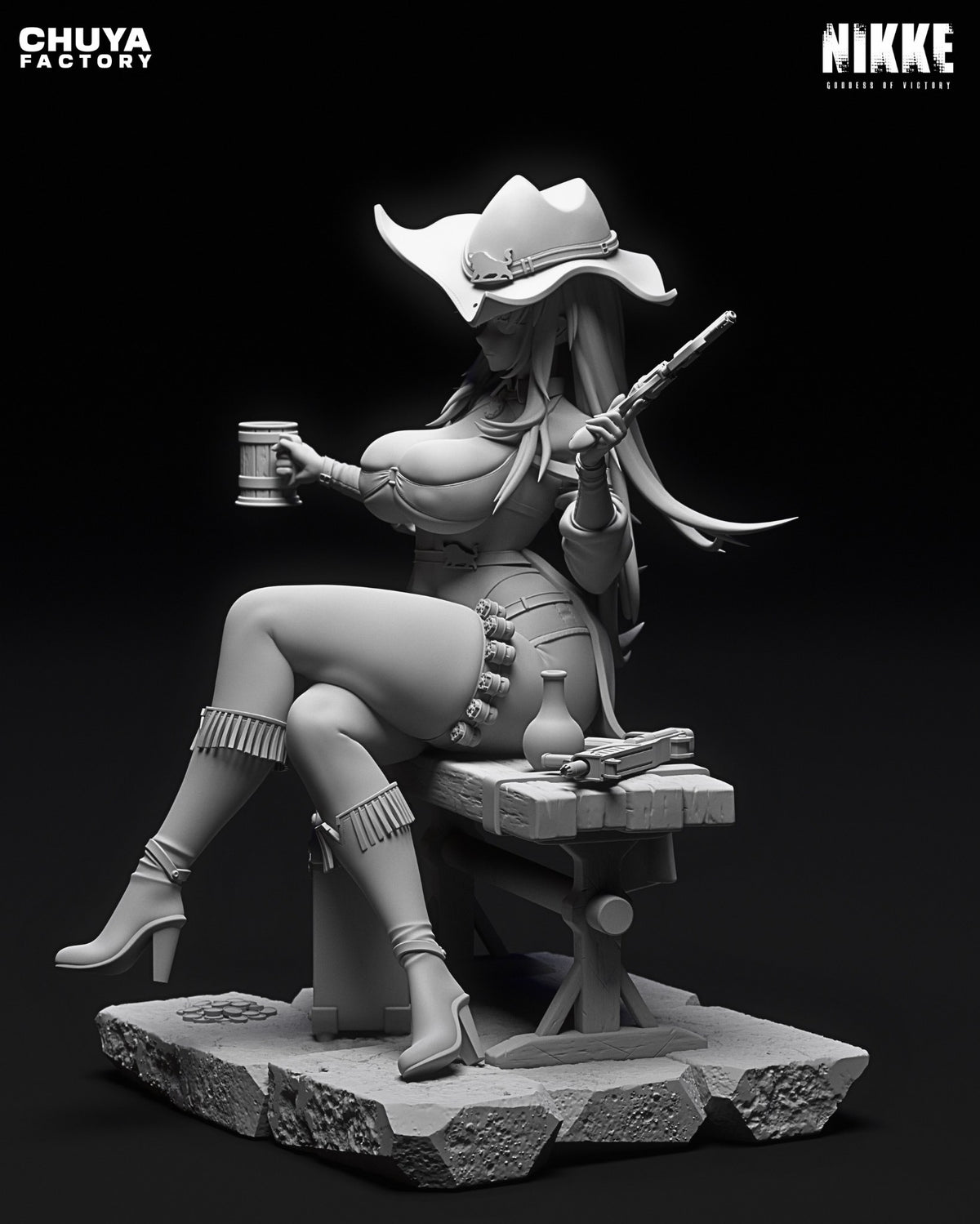 Volume (Cowgirl Edition) resin figure