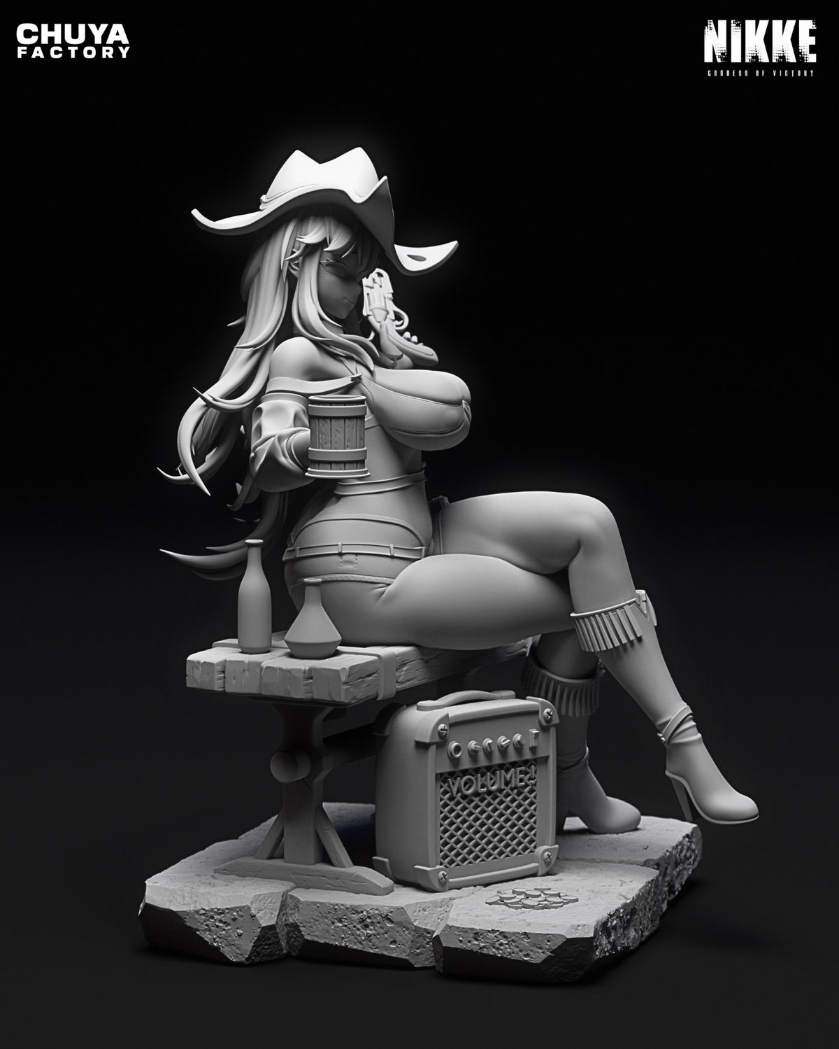 Volume (Cowgirl Edition) resin figure