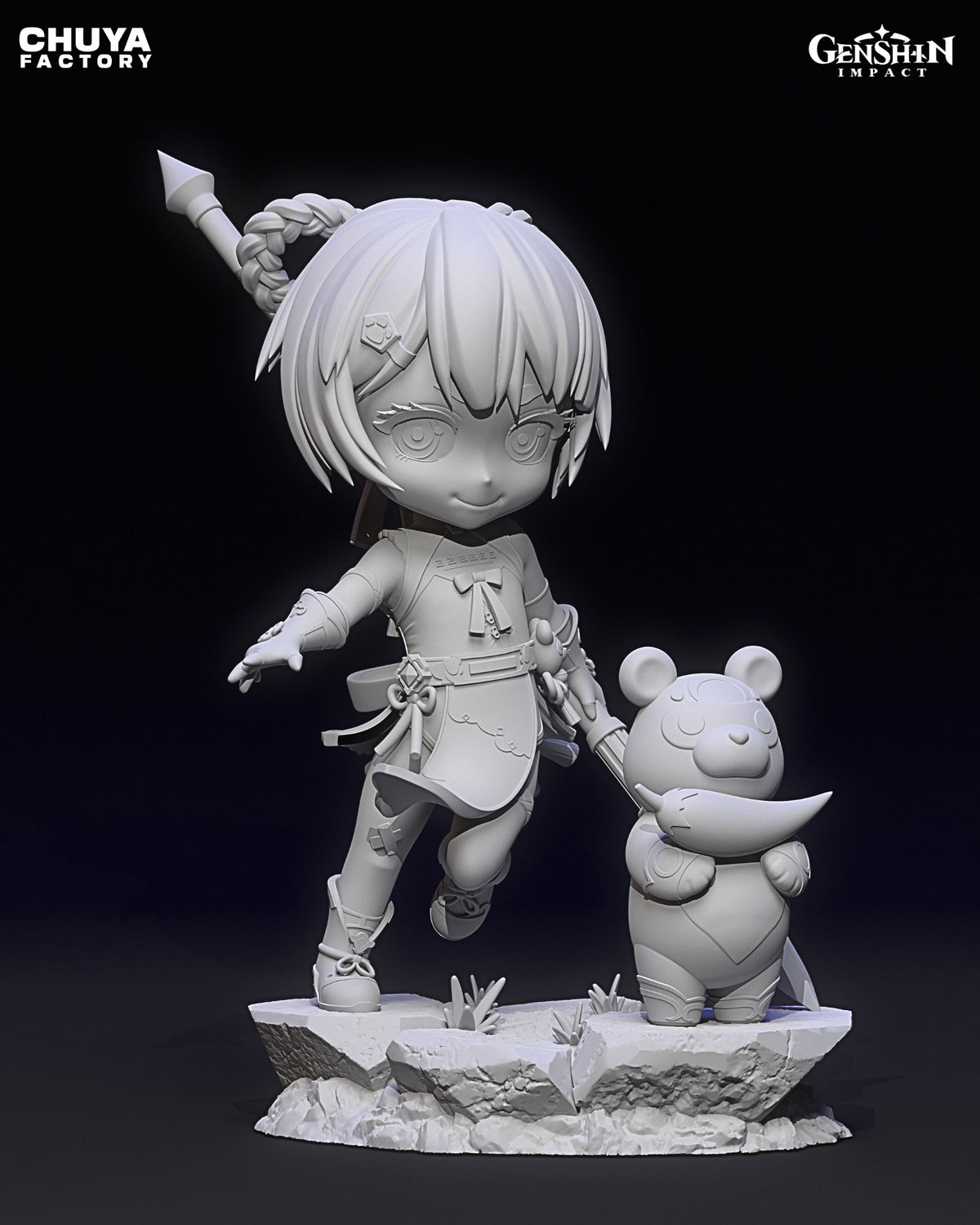 Xiangling resin figure