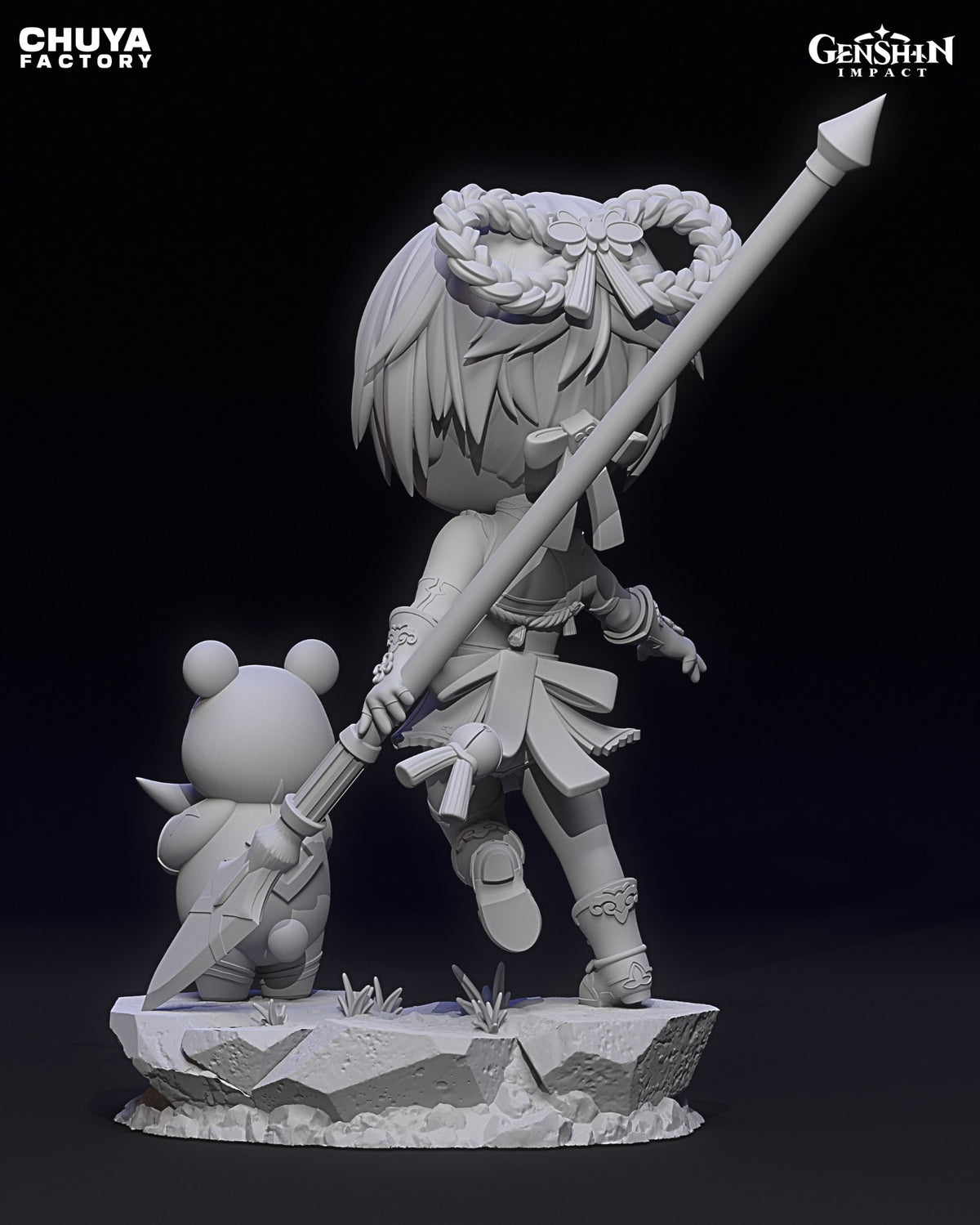 Xiangling resin figure