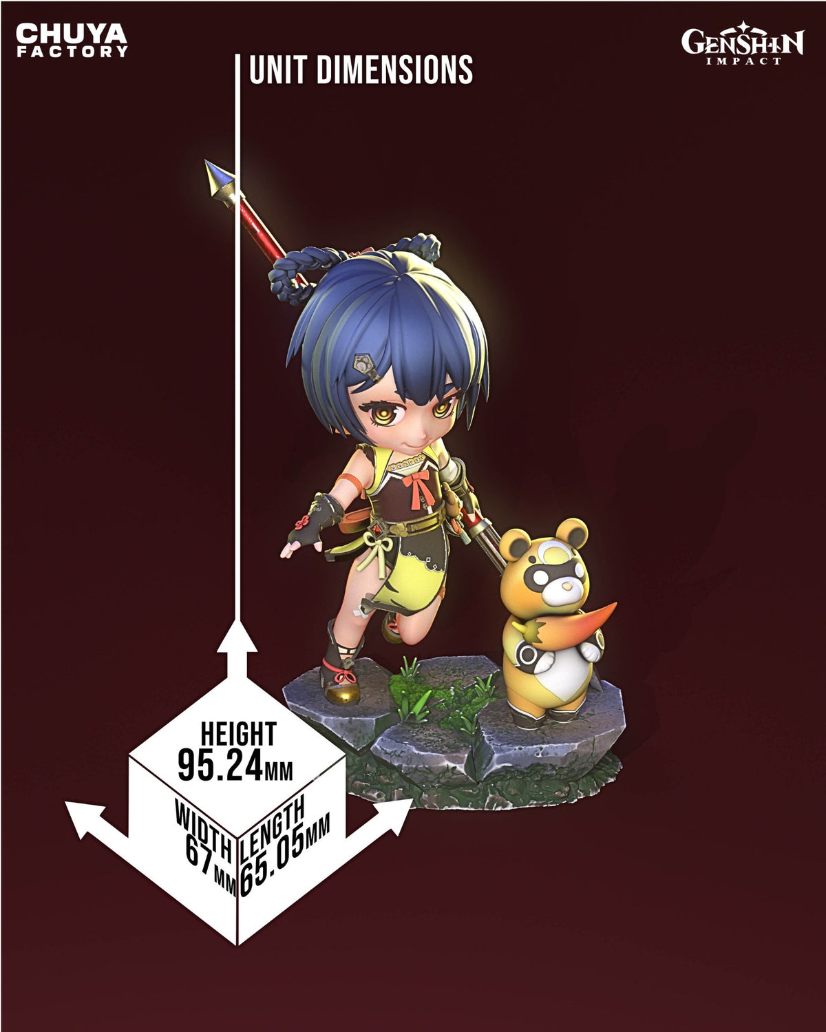 Xiangling resin figure