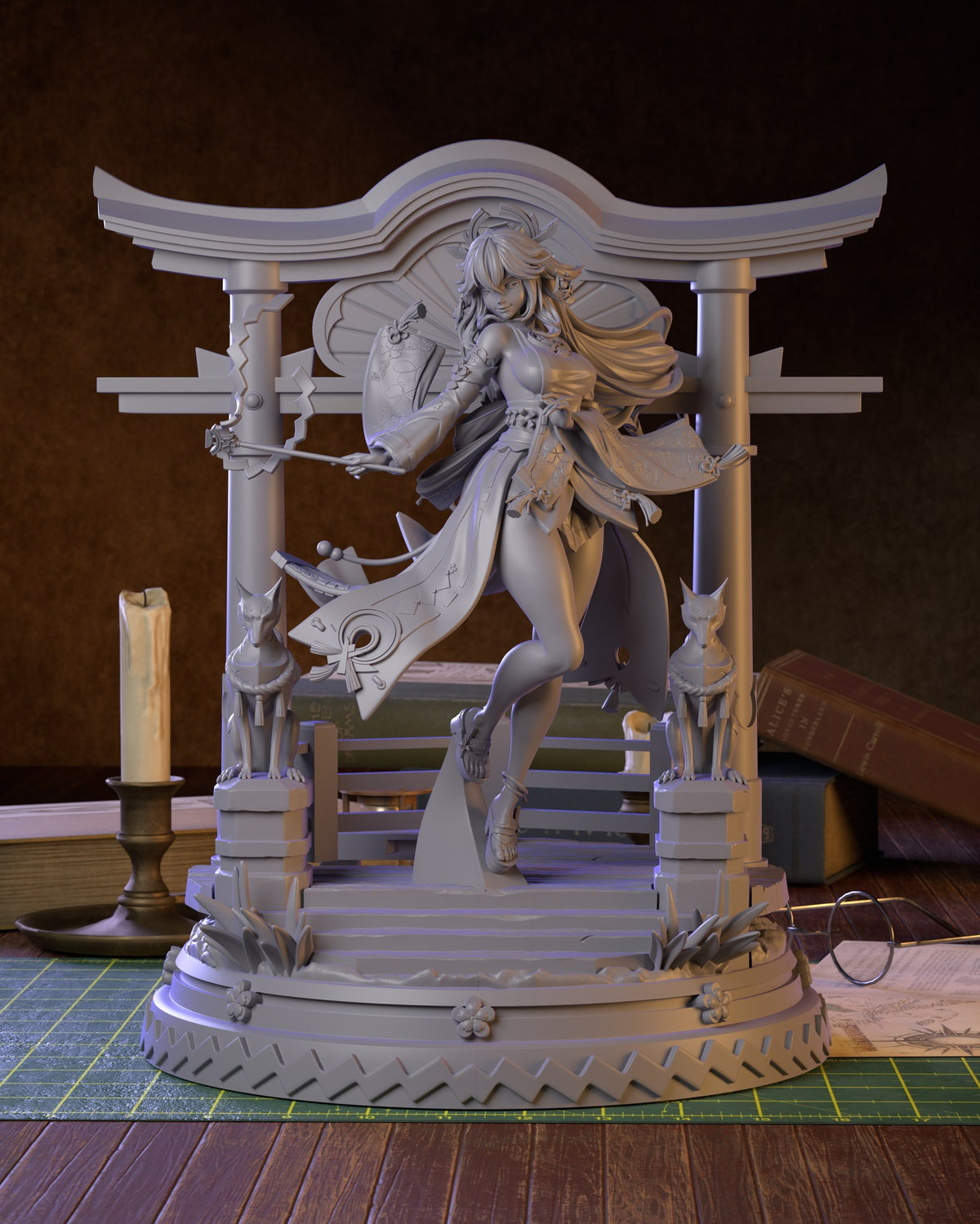 Yae Miko resin figure