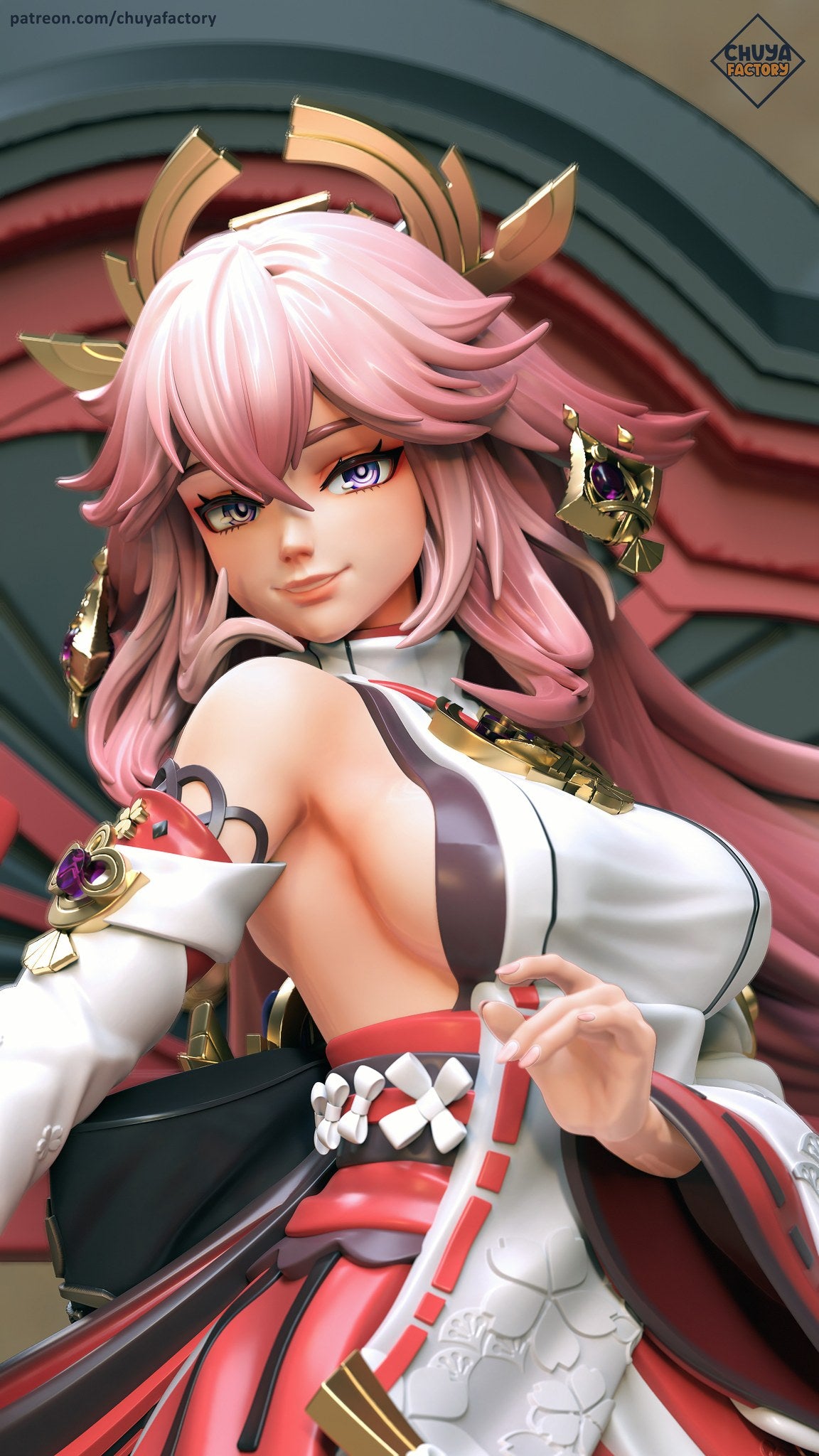 Yae Miko resin figure