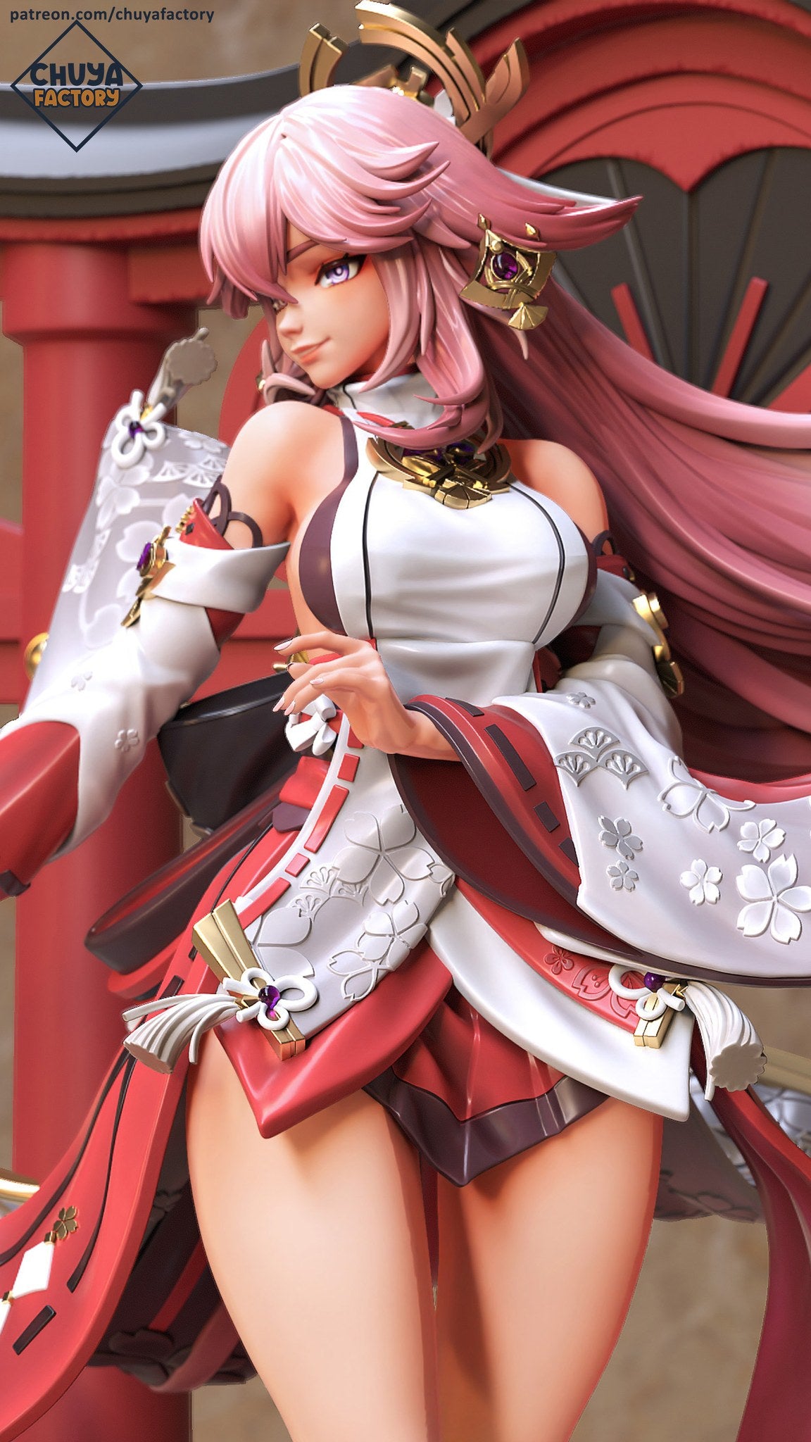 Yae Miko resin figure