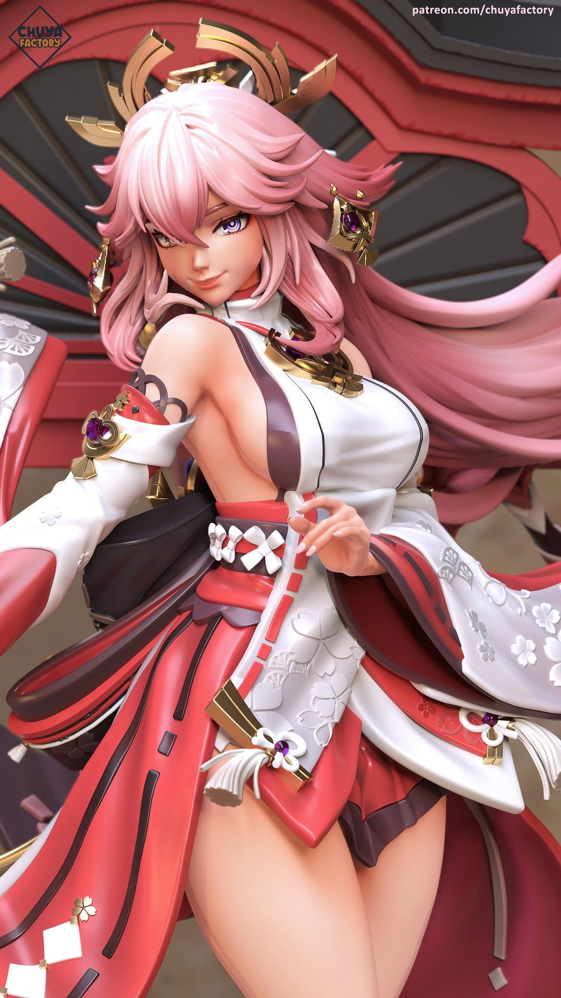 Yae Miko resin figure
