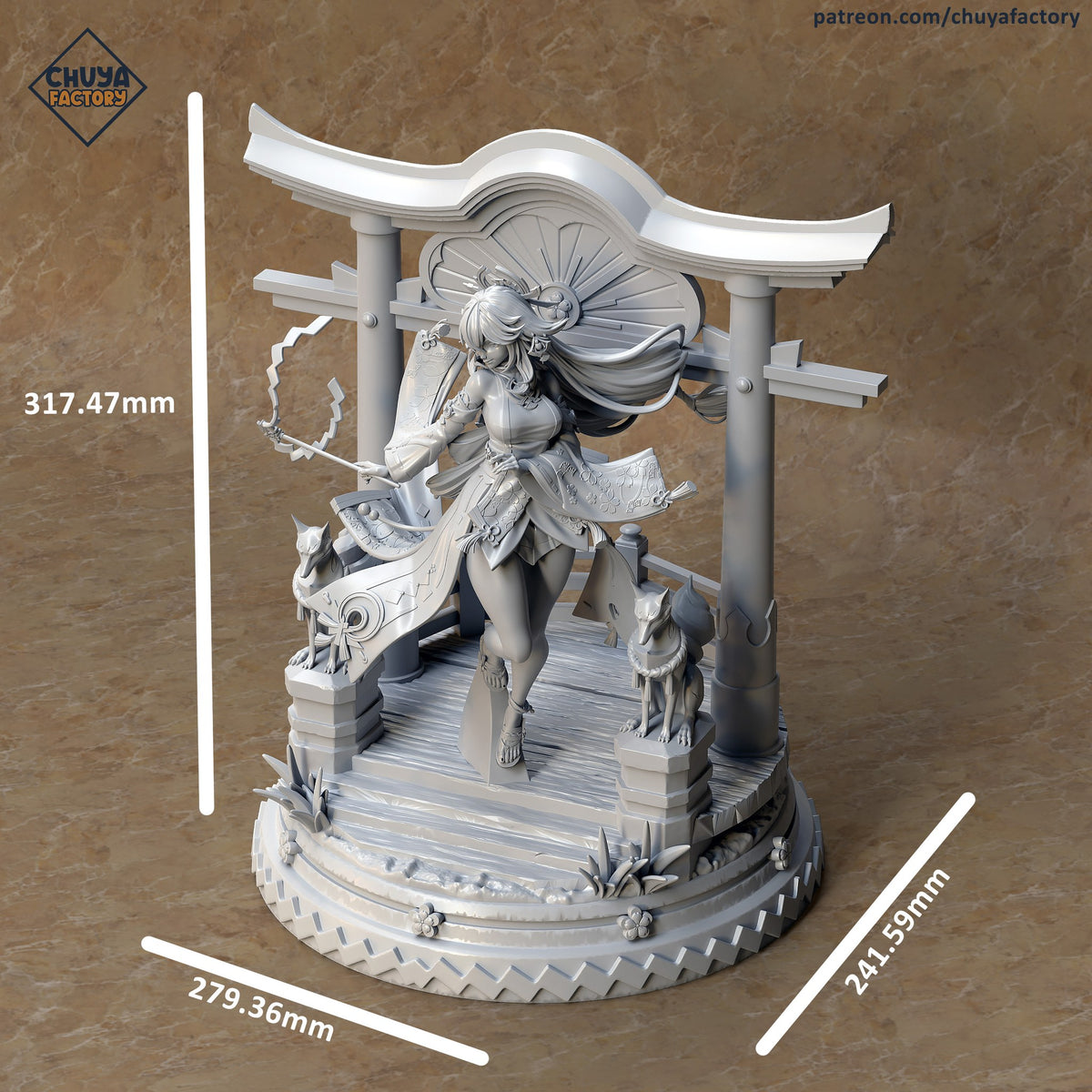 Yae Miko resin figure