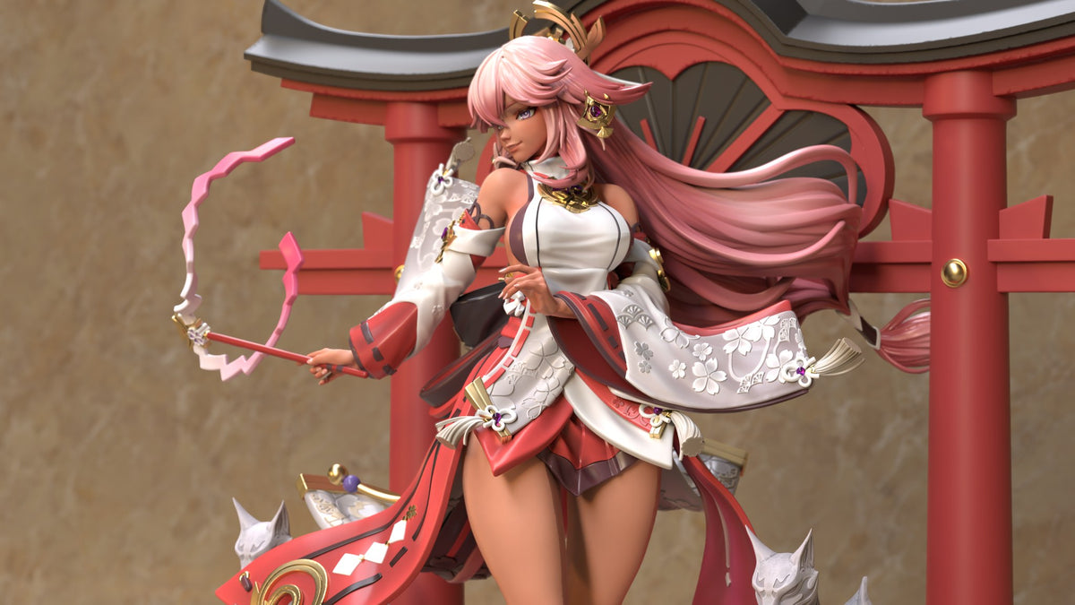 Yae Miko resin figure