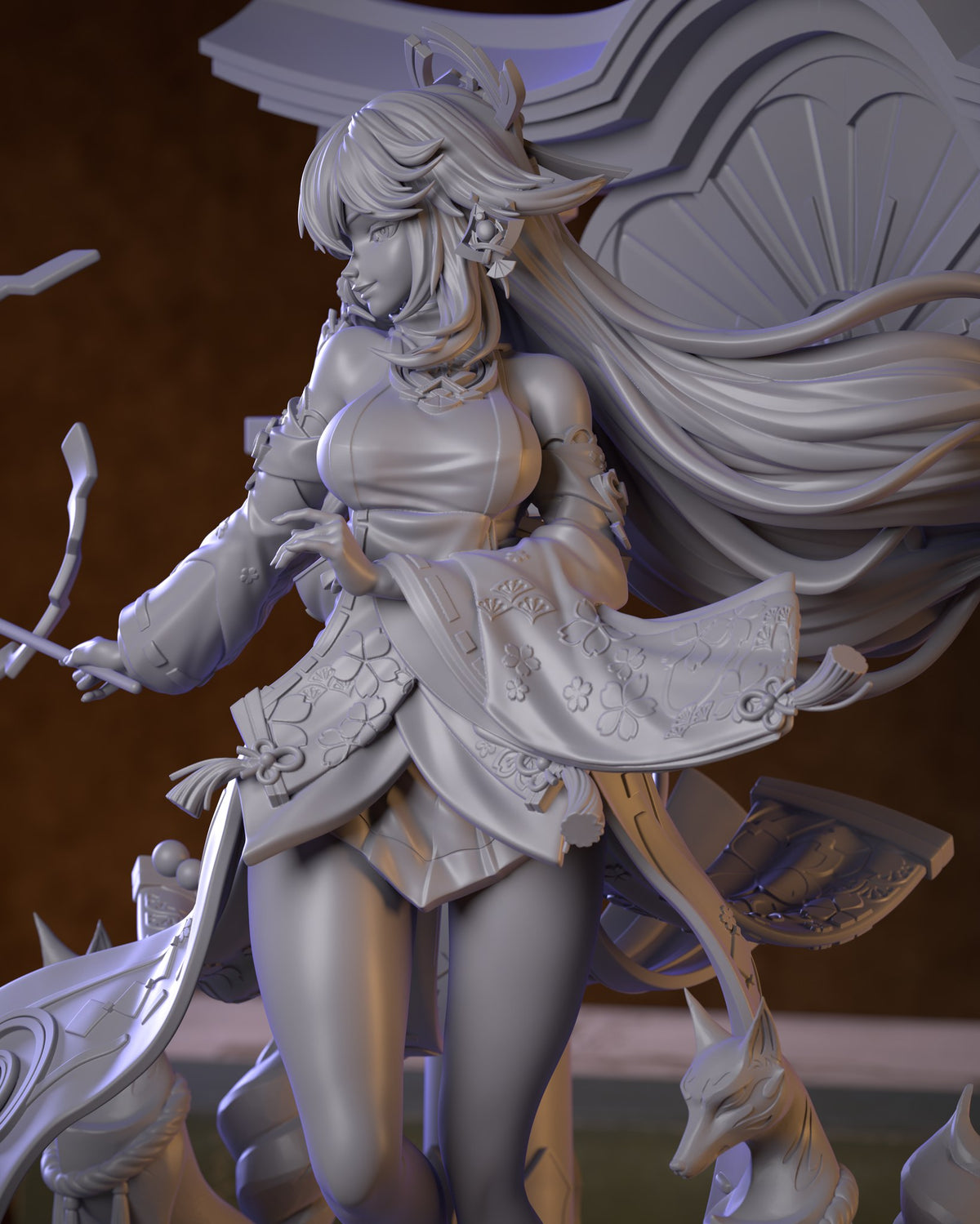 Yae Miko resin figure