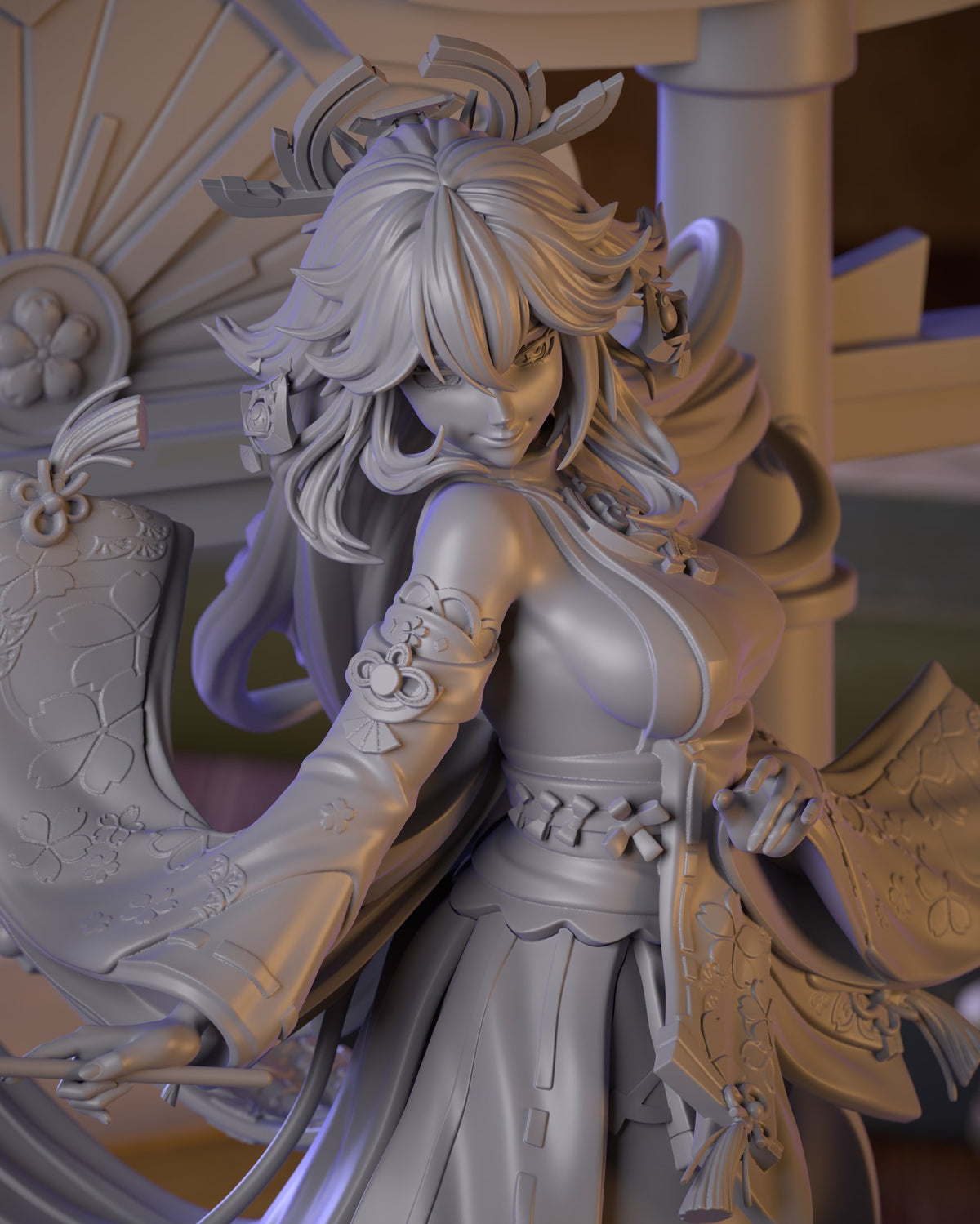 Yae Miko resin figure