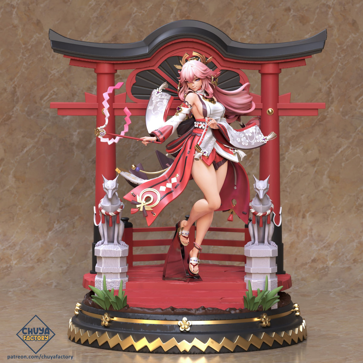 Yae Miko resin figure