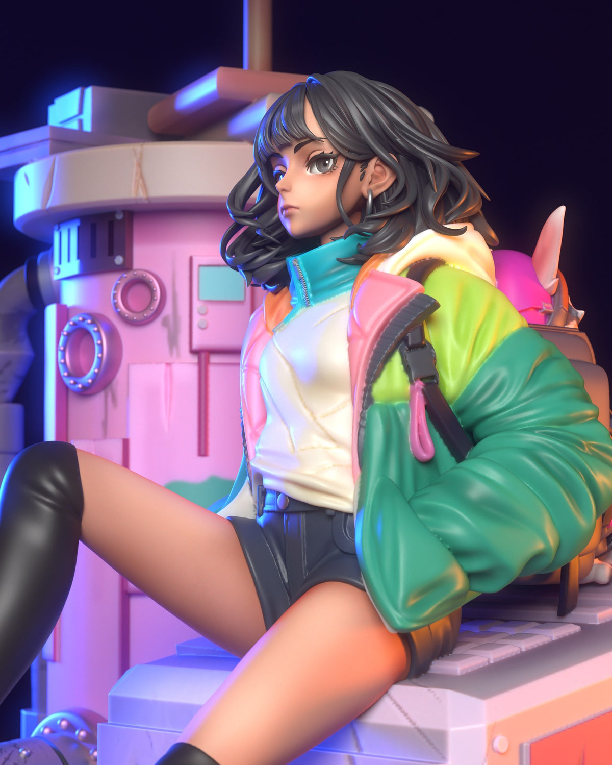 Yanahri resin figure