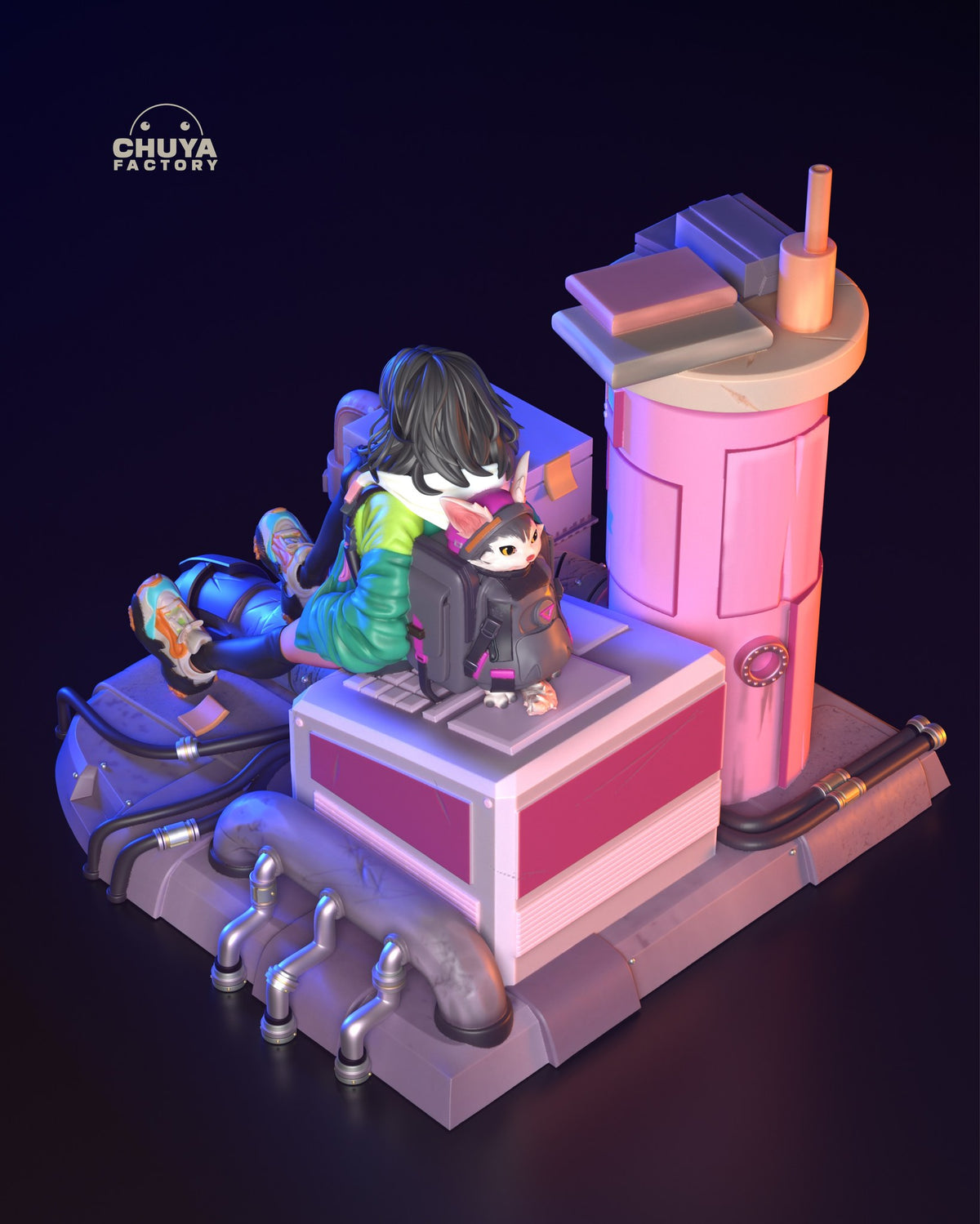 Yanahri resin figure
