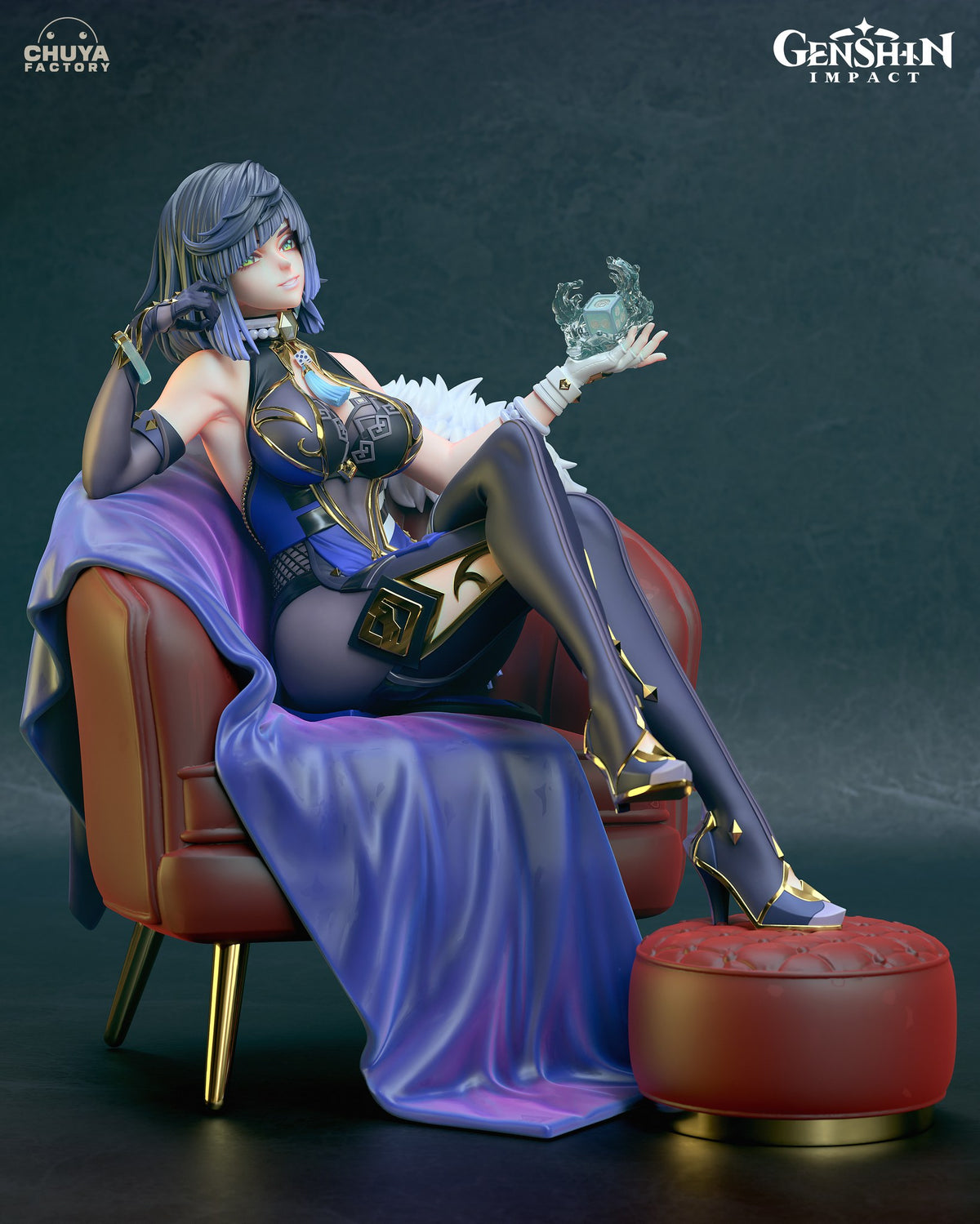 Yelan resin figure