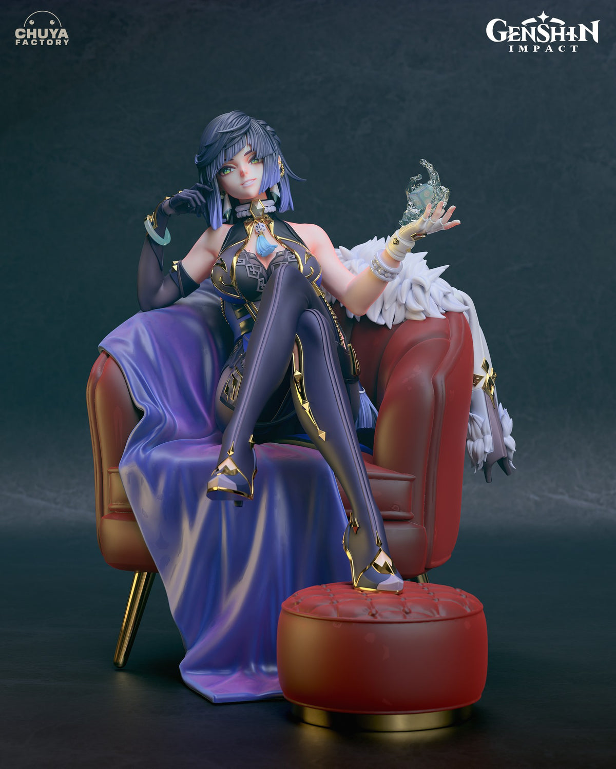 Yelan resin figure