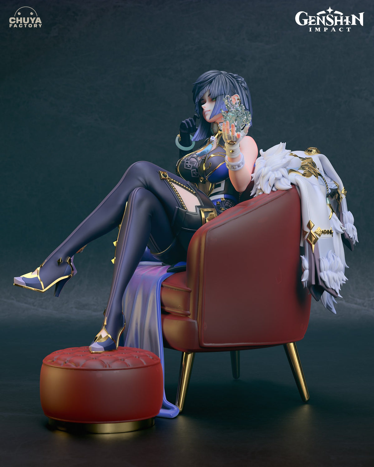 Yelan resin figure