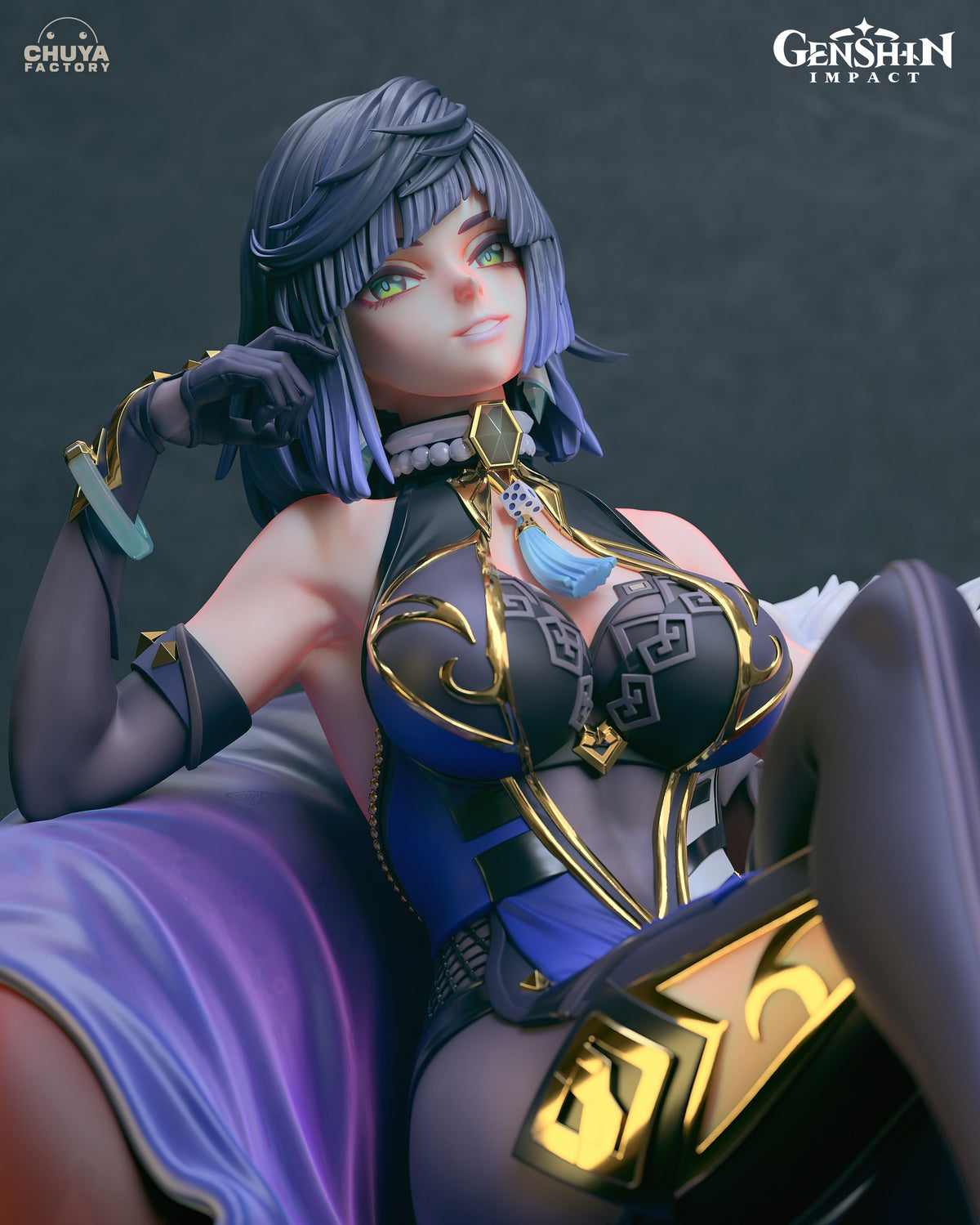 Yelan resin figure